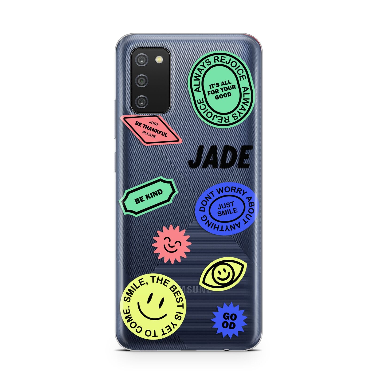 Custom Stickers Samsung A02s Case