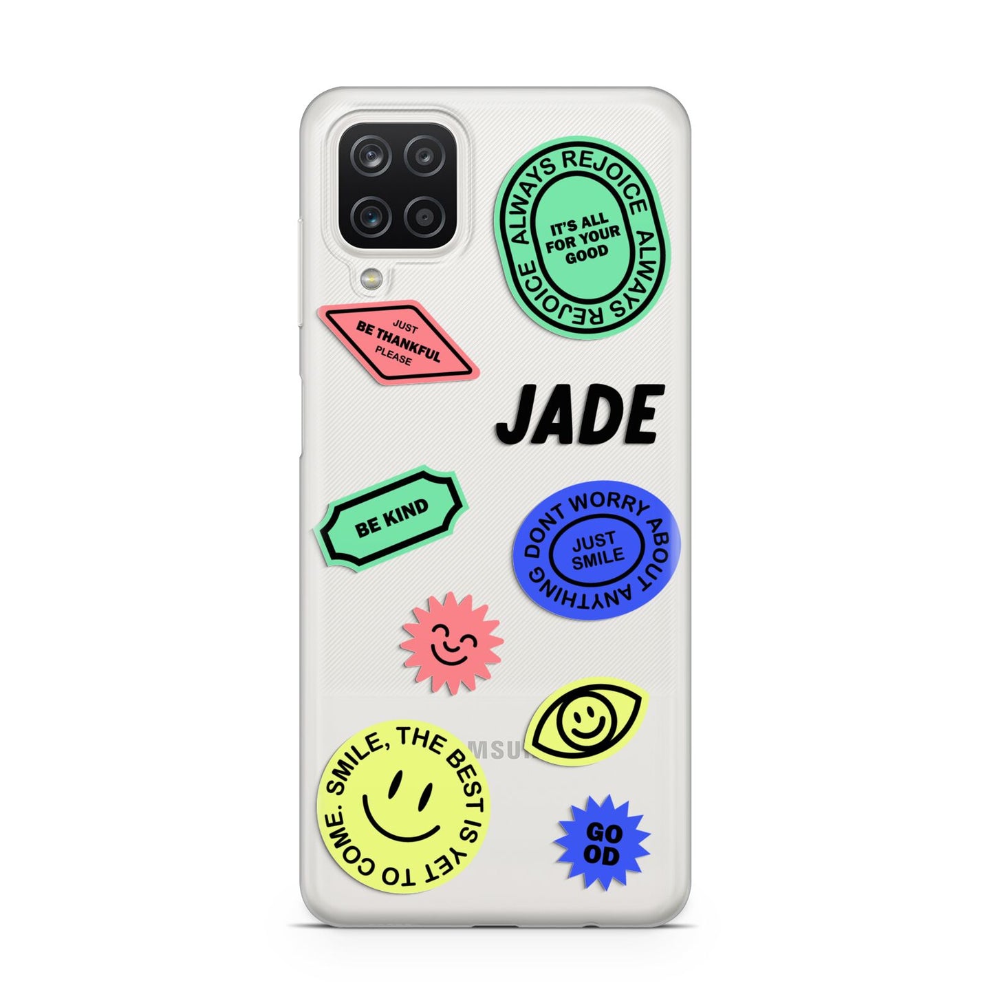 Custom Stickers Samsung A12 Case