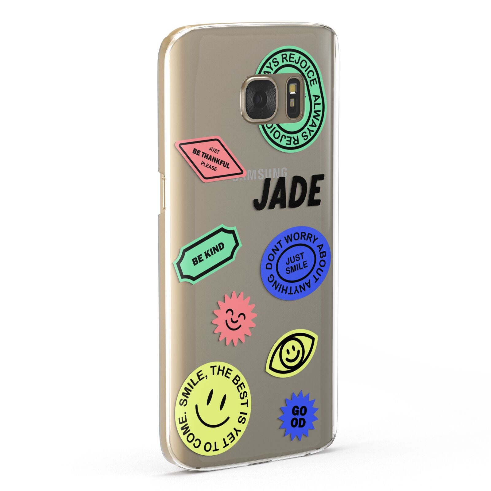 Custom Stickers Samsung Galaxy Case Fourty Five Degrees