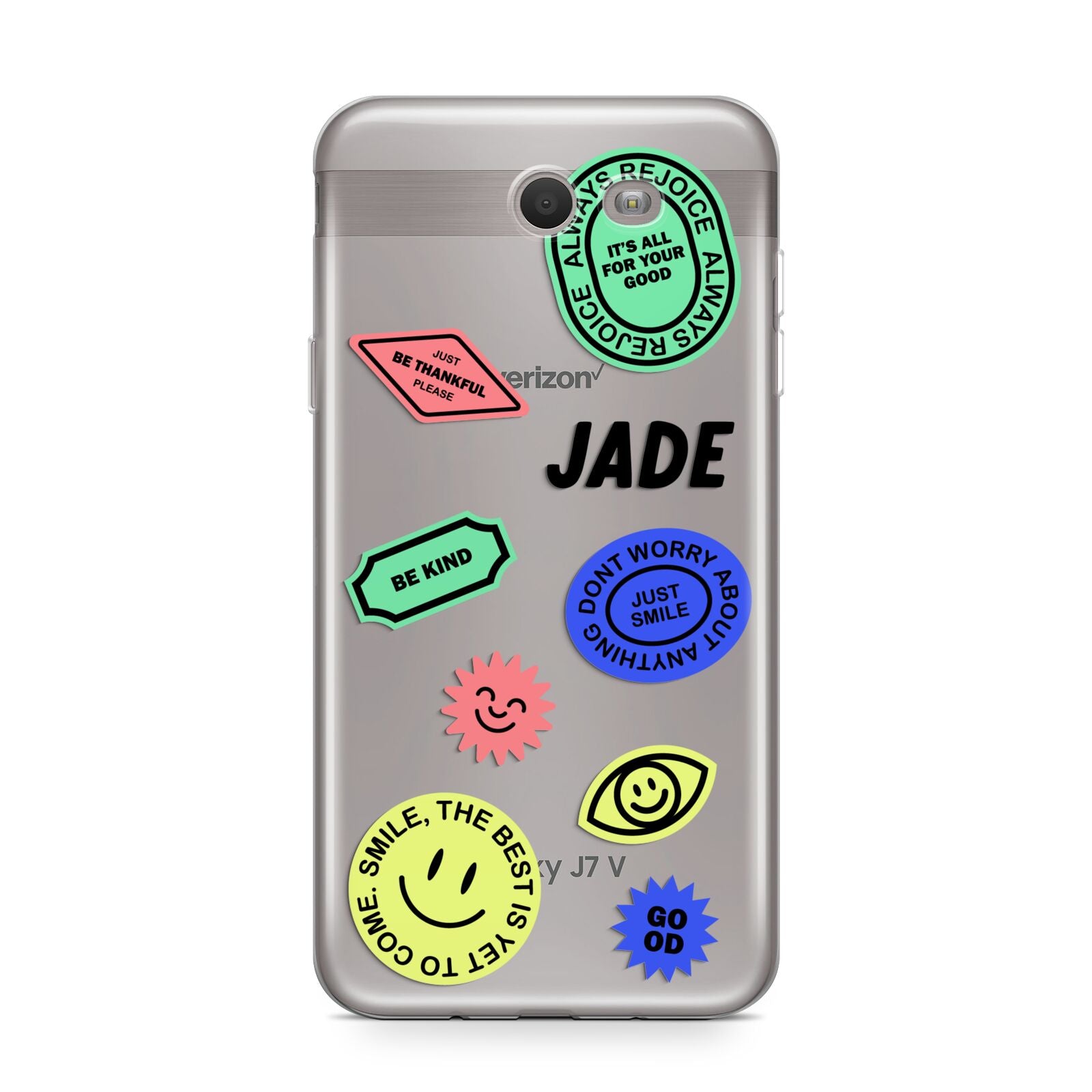 Custom Stickers Samsung Galaxy J7 2017 Case