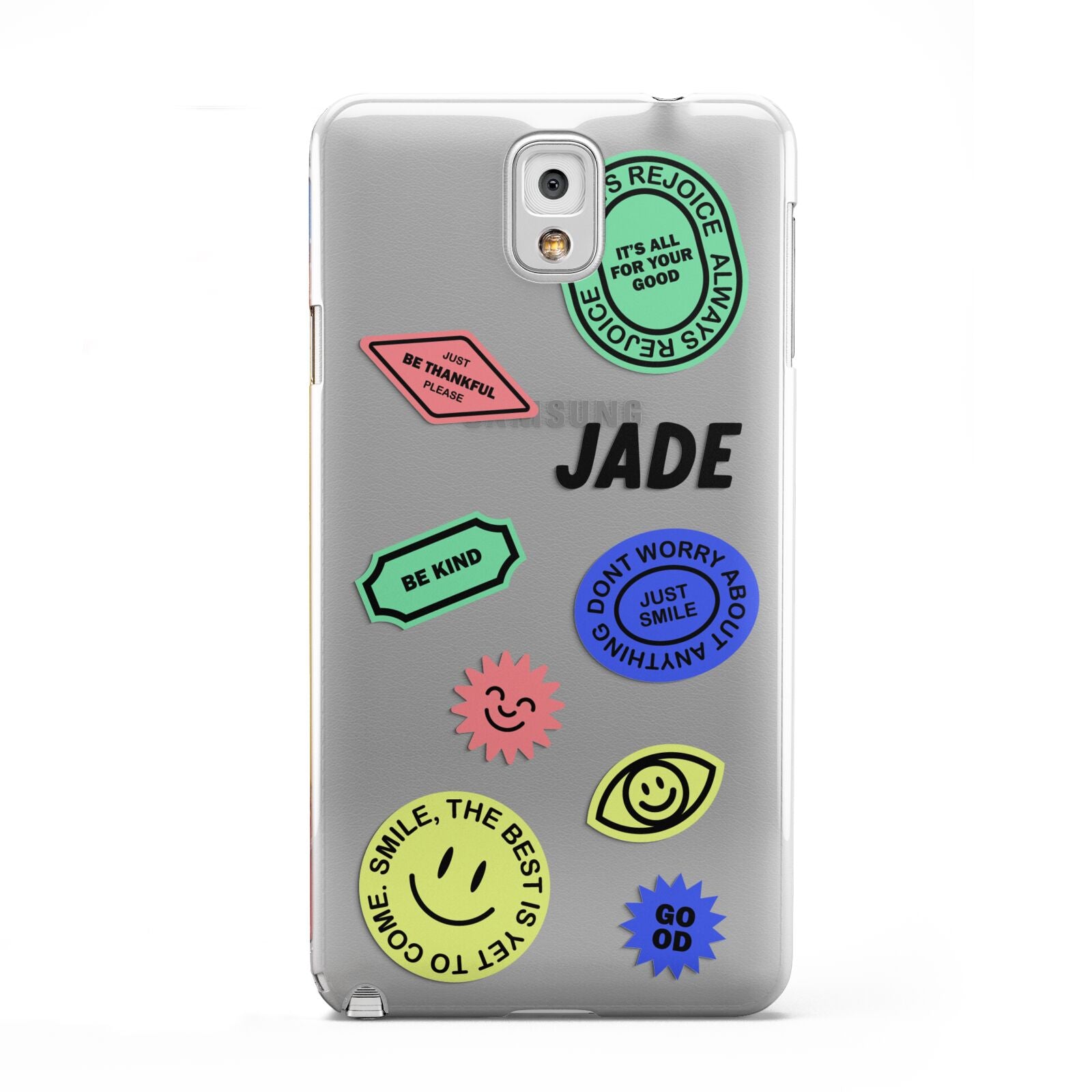 Custom Stickers Samsung Galaxy Note 3 Case