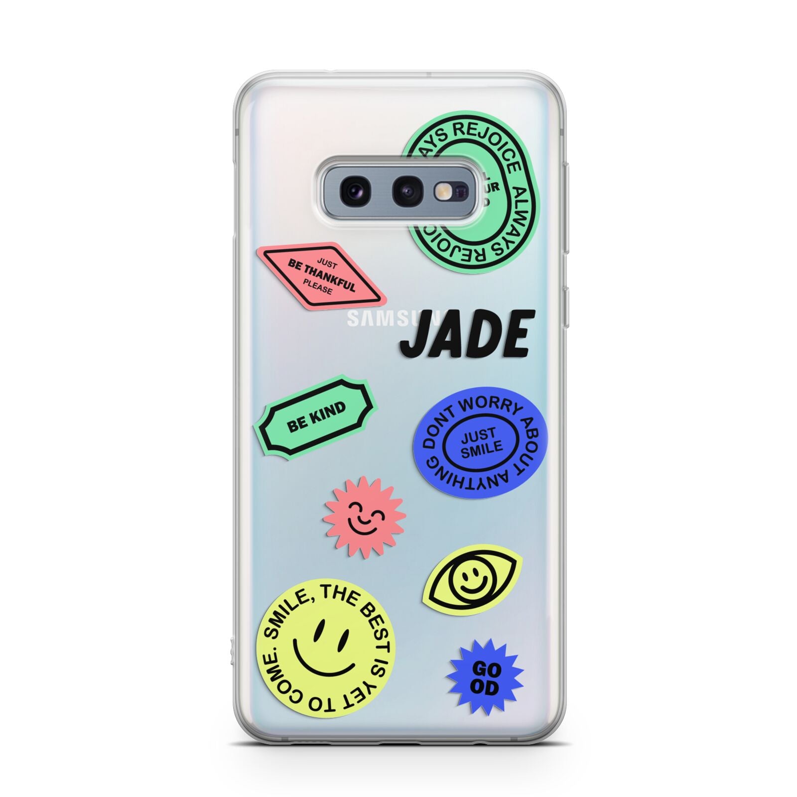 Custom Stickers Samsung Galaxy S10E Case