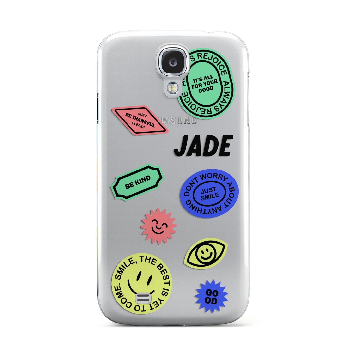 Custom Stickers Samsung Galaxy S4 Case