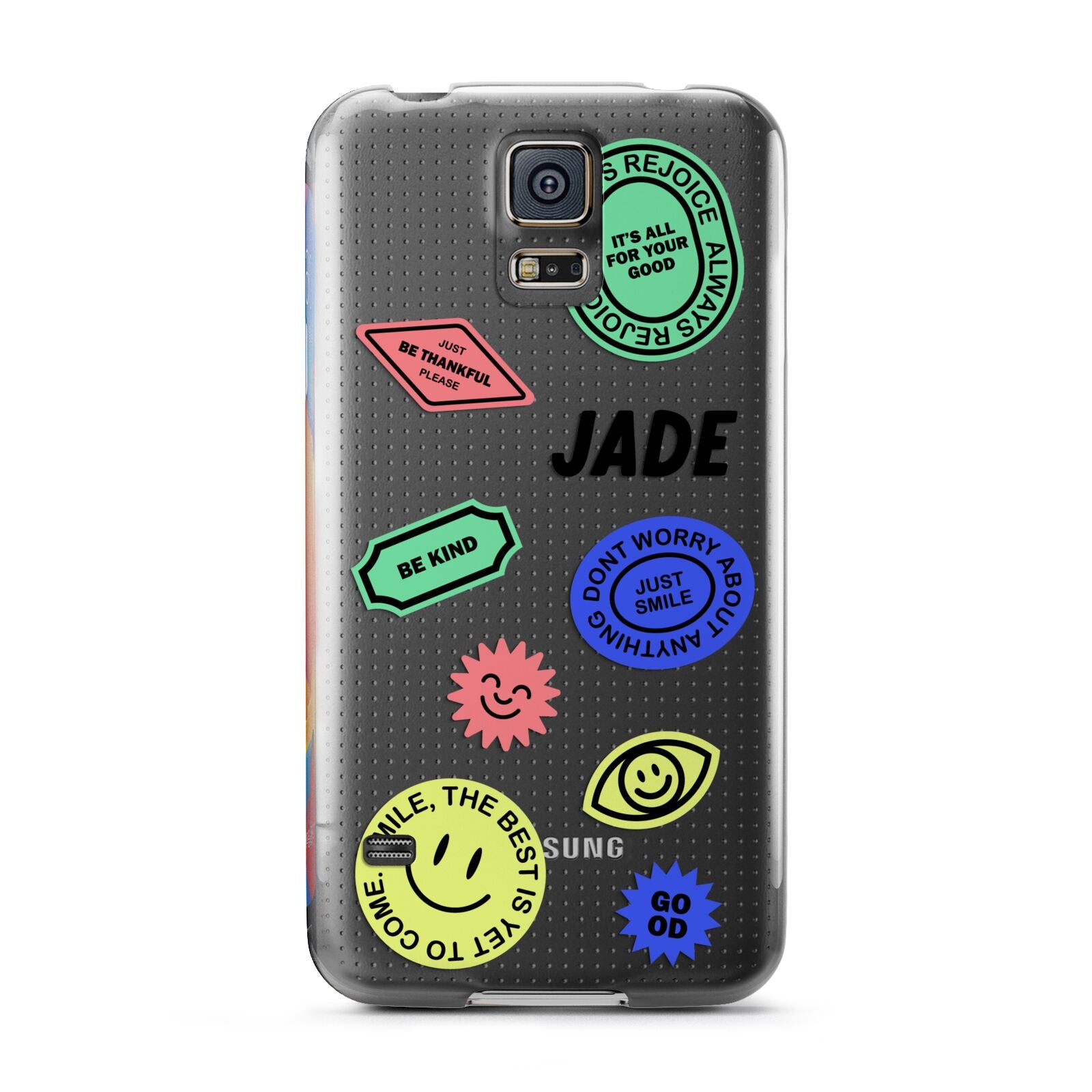 Custom Stickers Samsung Galaxy S5 Case