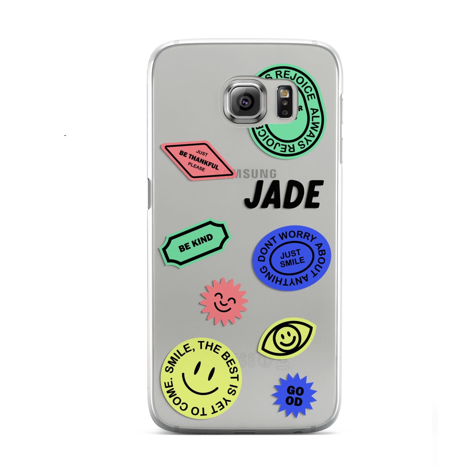 Custom Stickers Samsung Galaxy S6 Case