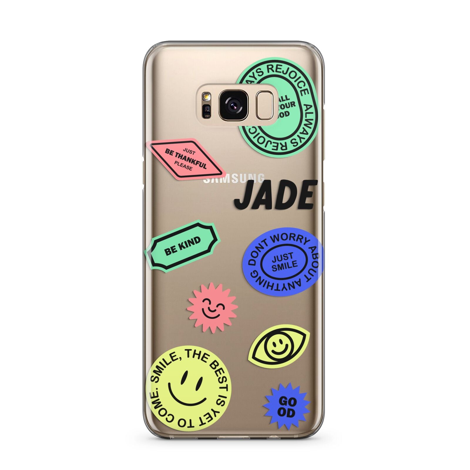 Custom Stickers Samsung Galaxy S8 Plus Case