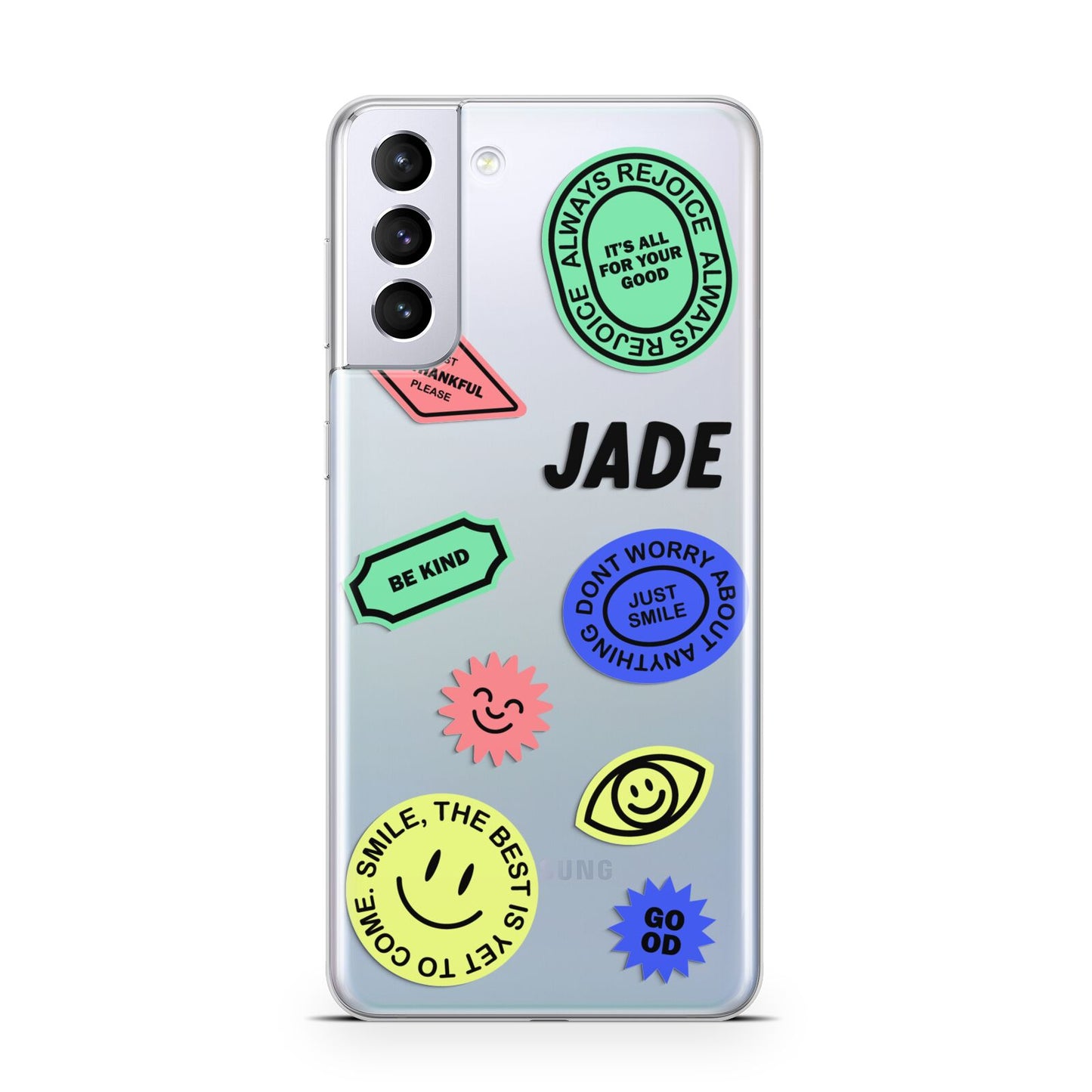 Custom Stickers Samsung S21 Plus Case