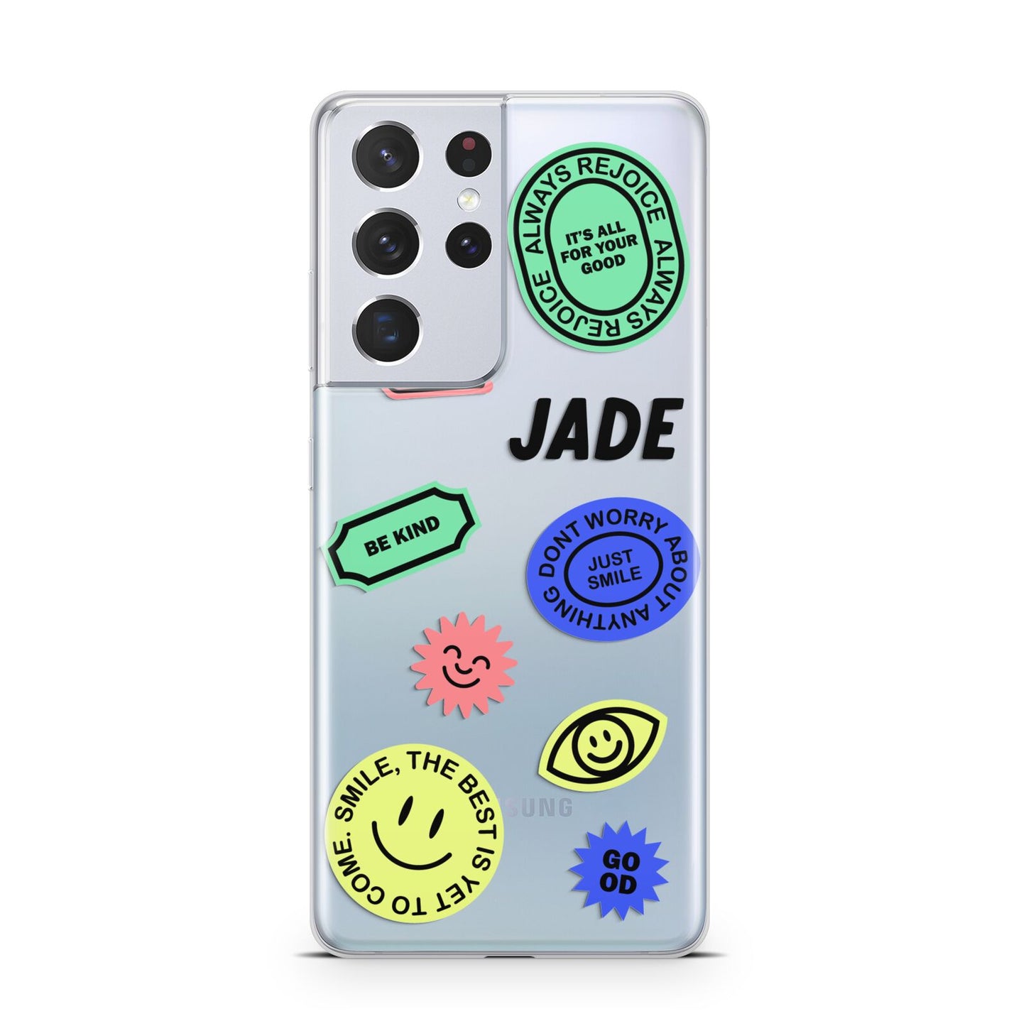 Custom Stickers Samsung S21 Ultra Case