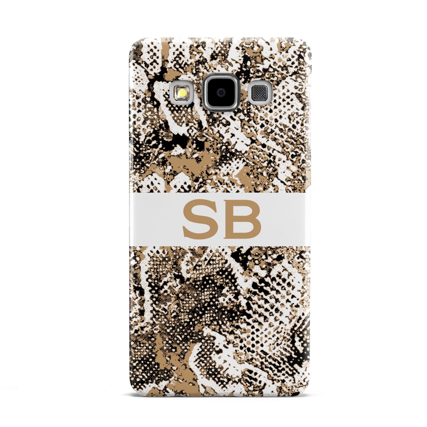 Custom Tan Snakeskin Samsung Galaxy A5 Case