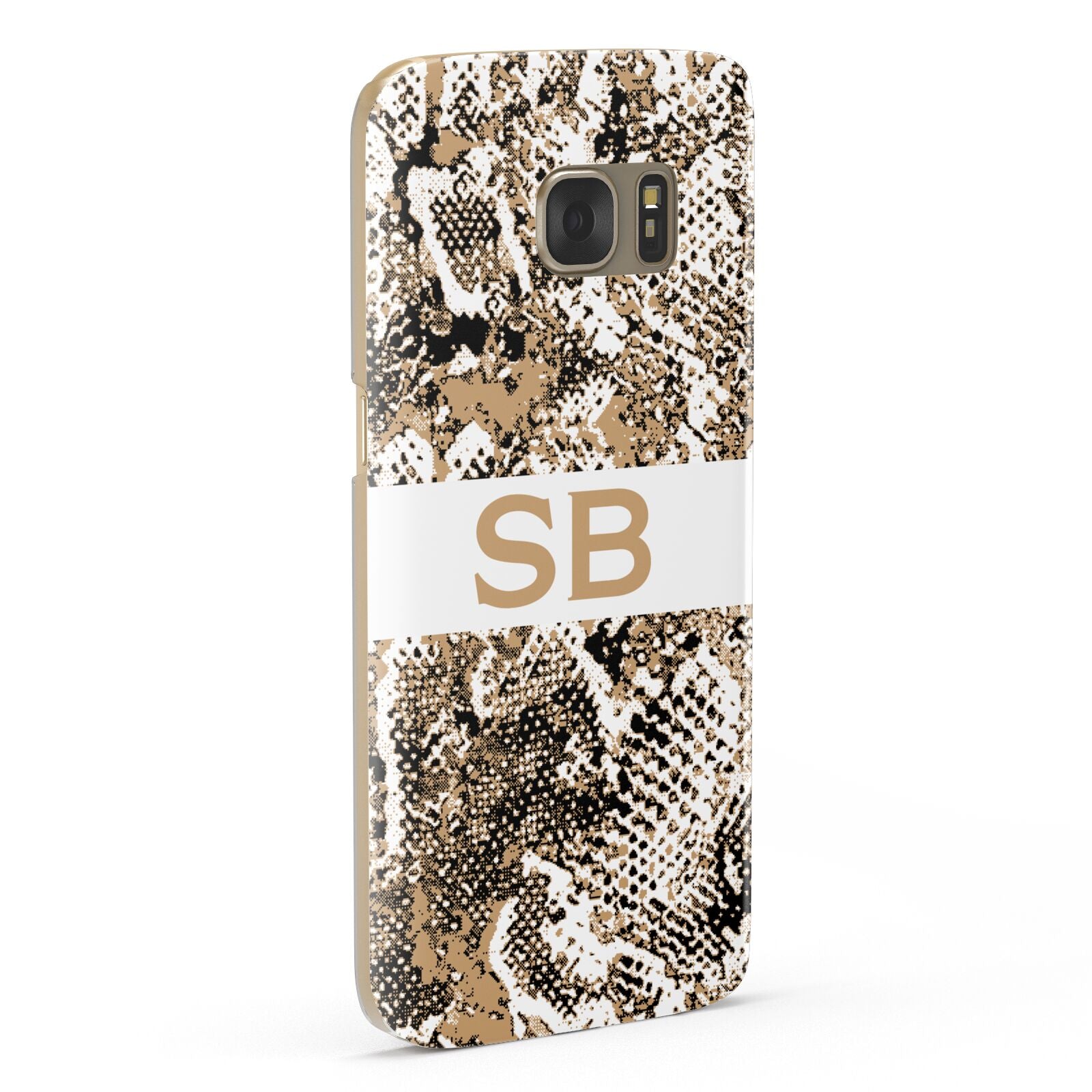 Custom Tan Snakeskin Samsung Galaxy Case Fourty Five Degrees