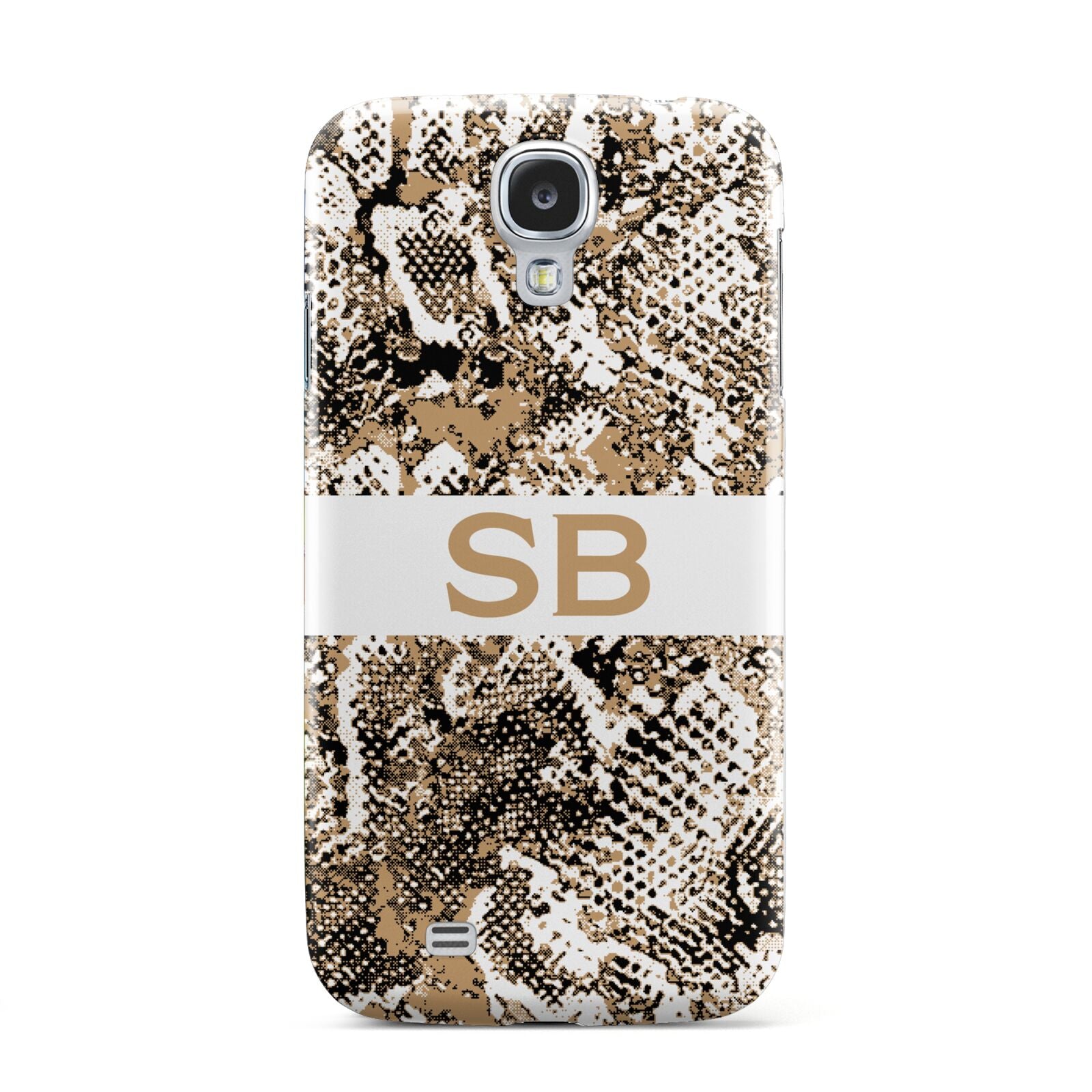 Custom Tan Snakeskin Samsung Galaxy S4 Case