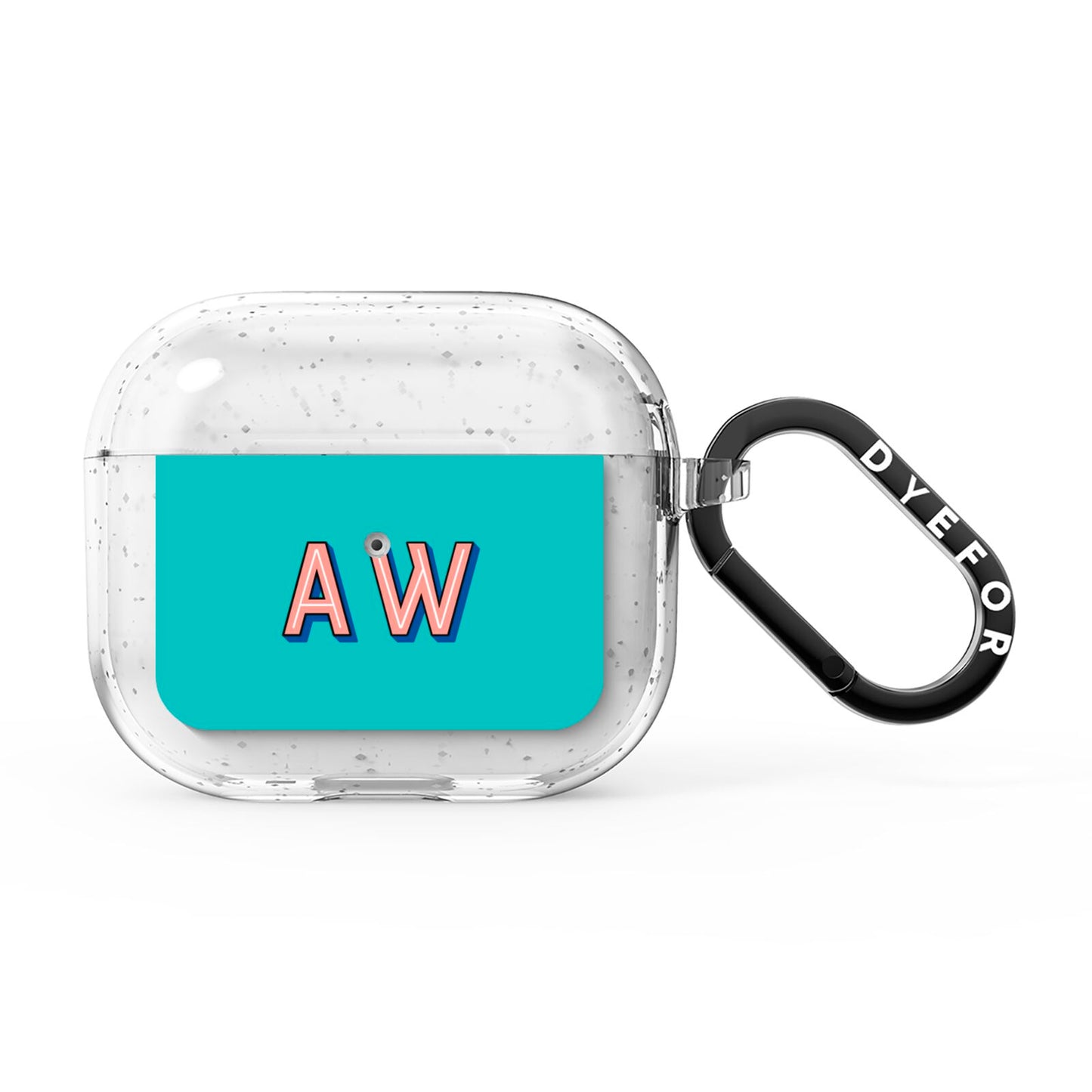 Custom Text AirPods Glitter Case 3rd Gen