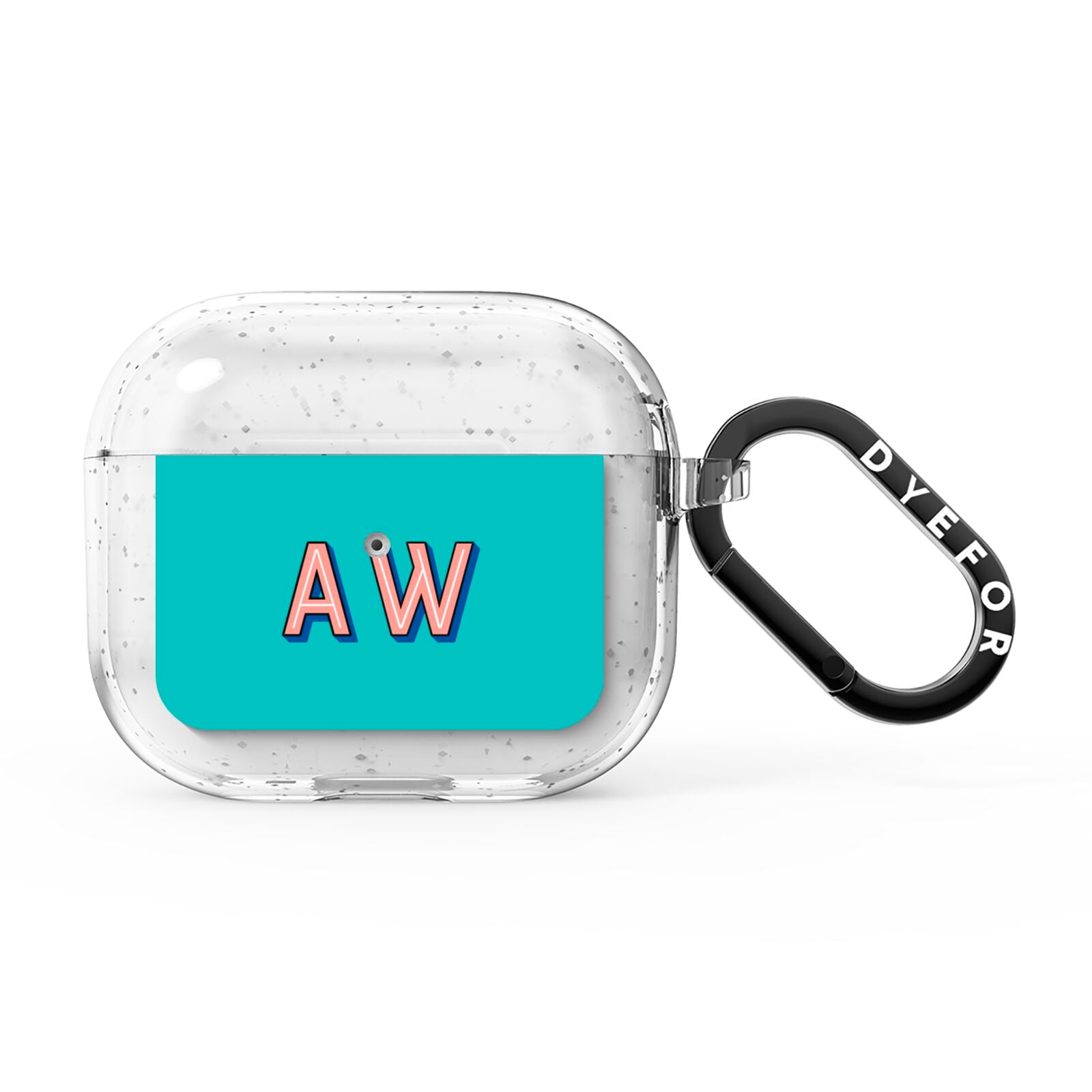 Custom Text AirPods Glitter Case 3rd Gen