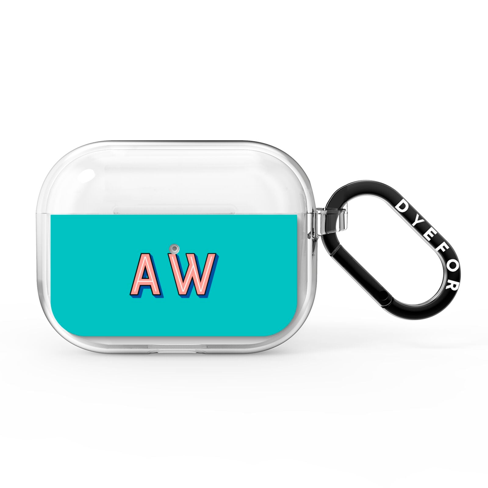 Custom Text AirPods Pro Clear Case