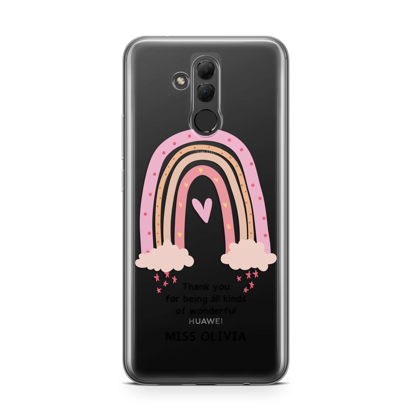 Custom Thank You Teacher Huawei Mate 20 Lite