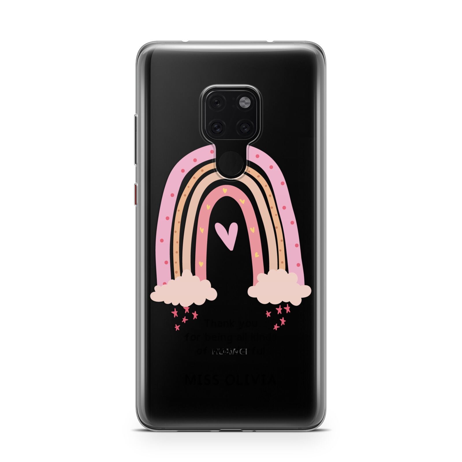 Custom Thank You Teacher Huawei Mate 20 Phone Case