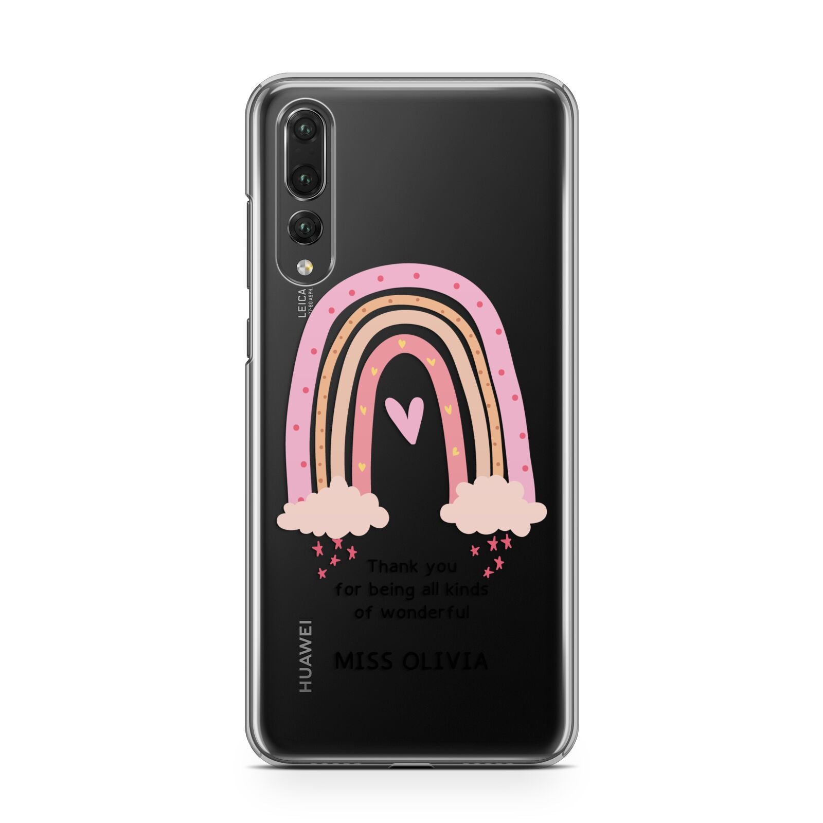 Custom Thank You Teacher Huawei P20 Pro Phone Case