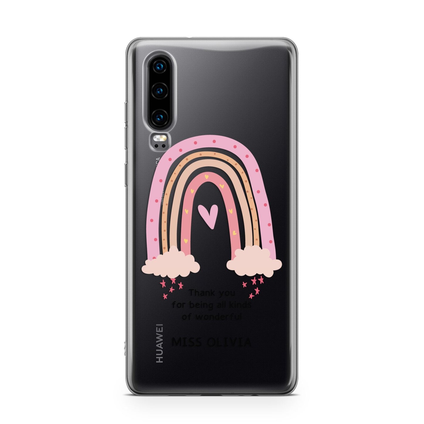 Custom Thank You Teacher Huawei P30 Phone Case