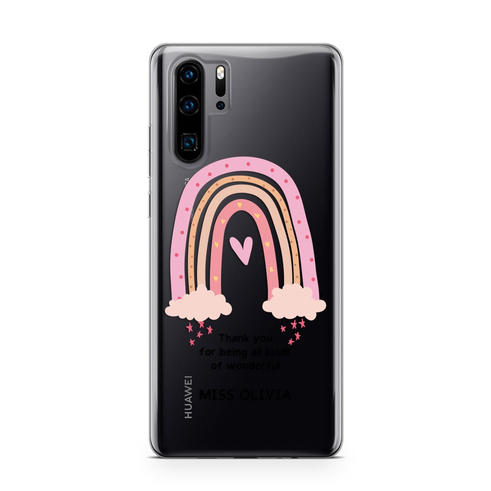 Custom Thank You Teacher Huawei P30 Pro Phone Case