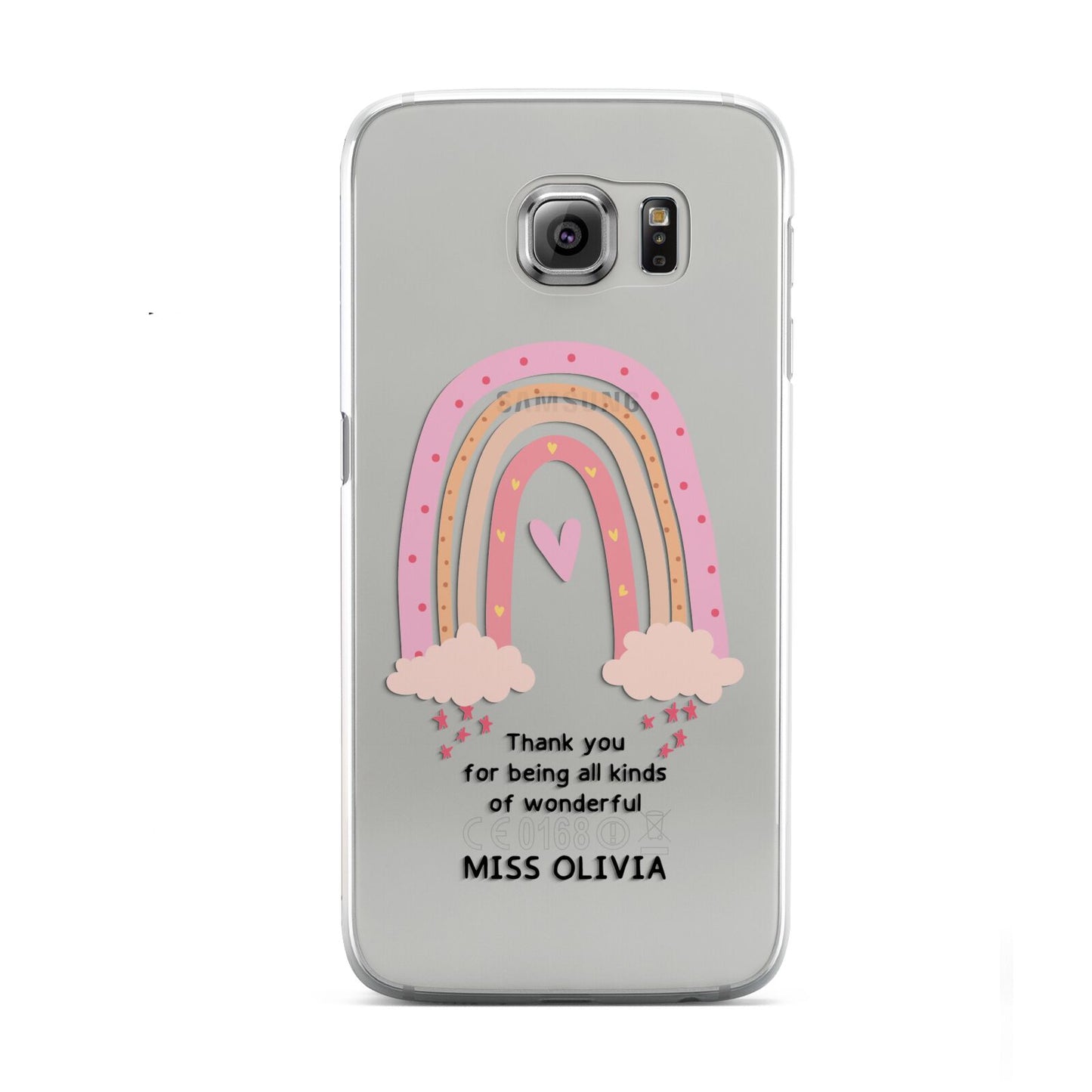 Custom Thank You Teacher Samsung Galaxy S6 Case