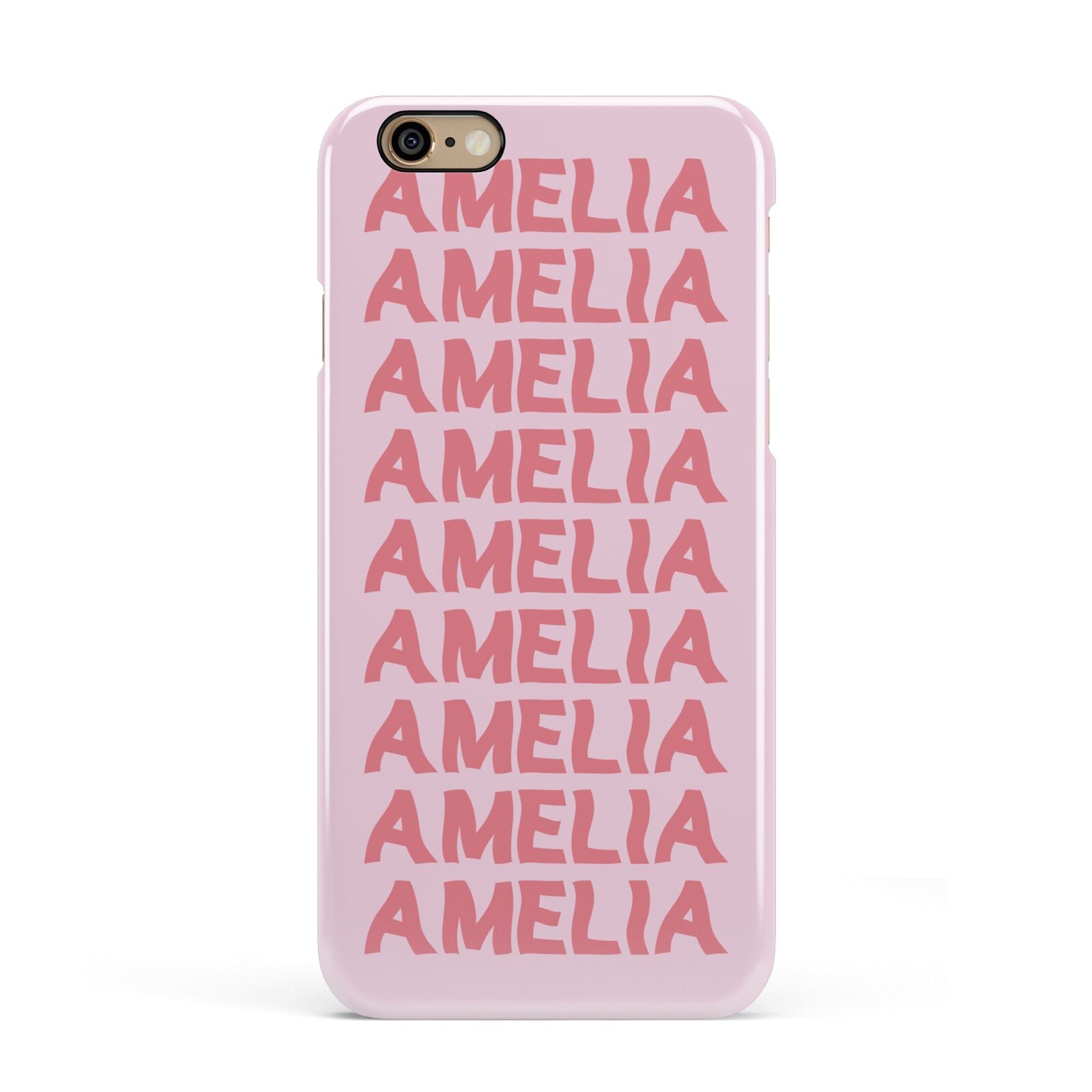 Custom Trippy Name Apple iPhone 6 3D Snap Case