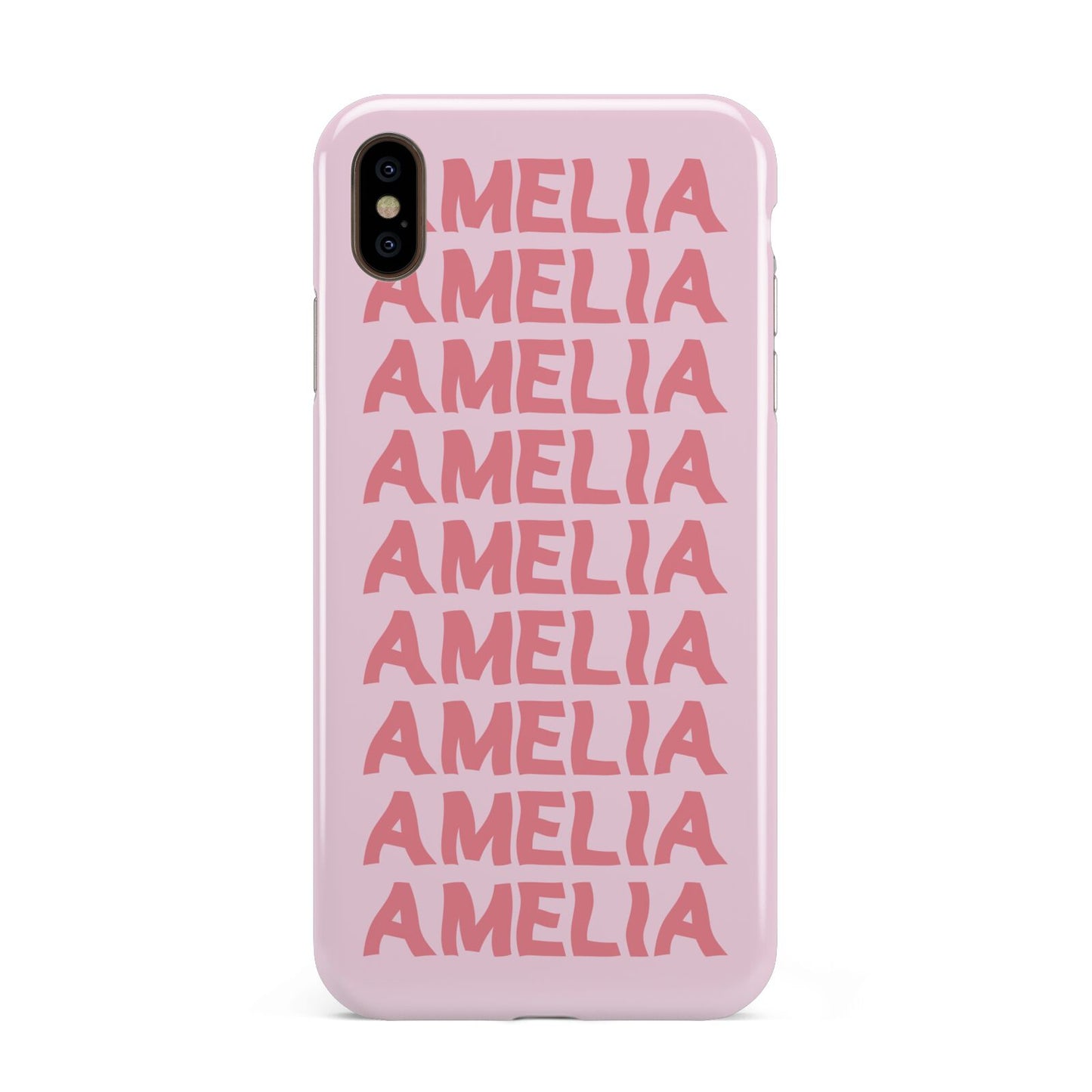 Custom Trippy Name Apple iPhone Xs Max 3D Tough Case