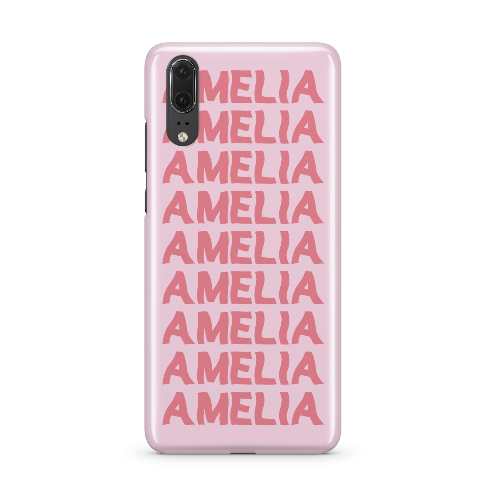 Custom Trippy Name Huawei P20 Phone Case