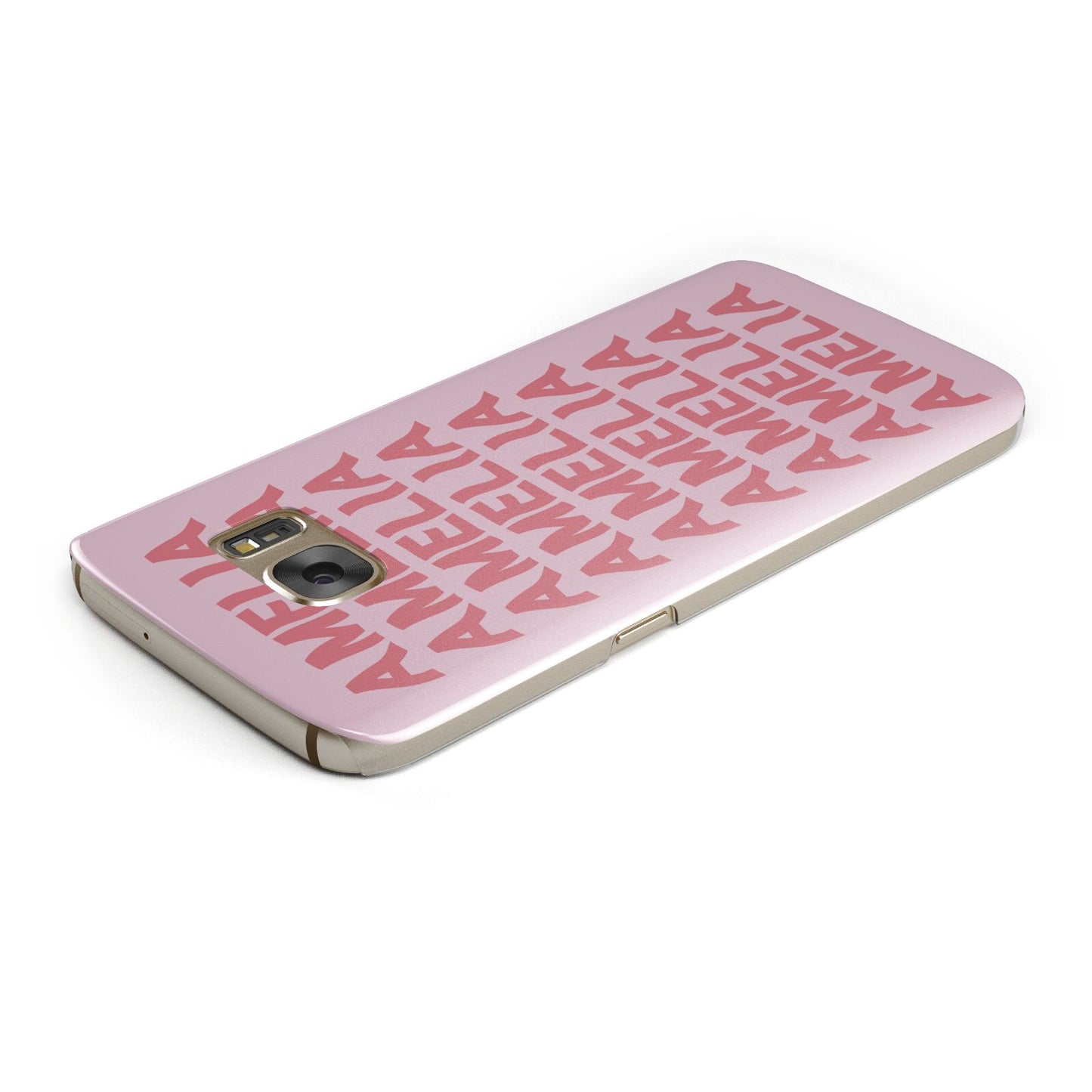 Custom Trippy Name Samsung Galaxy Case Top Cutout