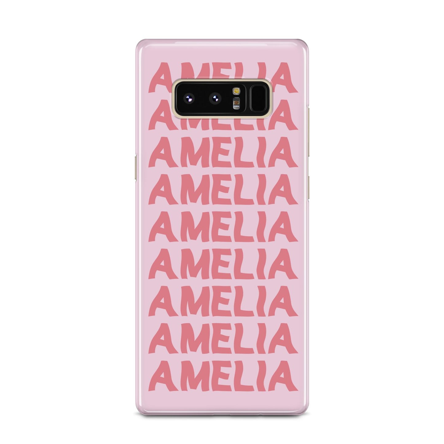 Custom Trippy Name Samsung Galaxy Note 8 Case