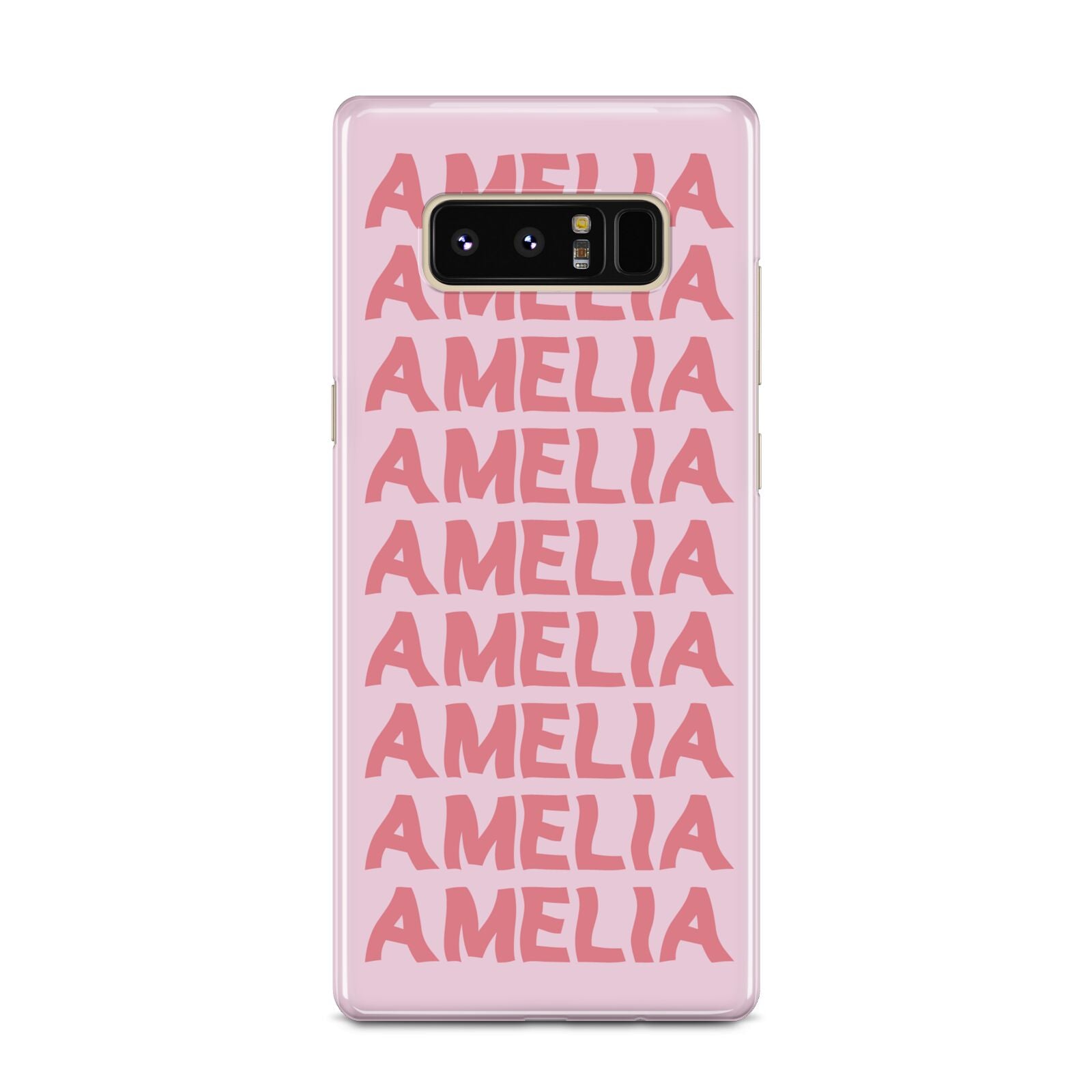 Custom Trippy Name Samsung Galaxy Note 8 Case