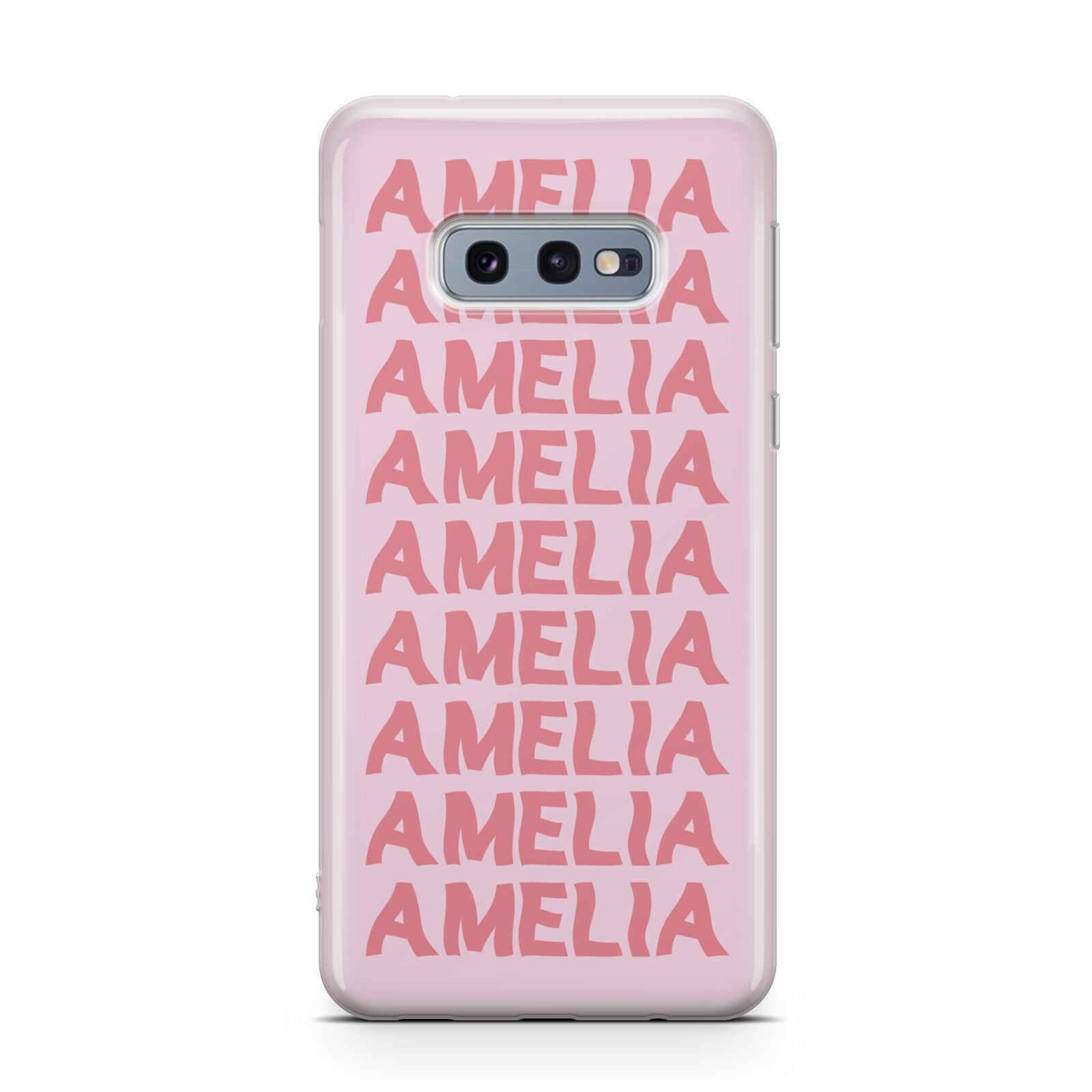 Custom Trippy Name Samsung Galaxy S10E Case