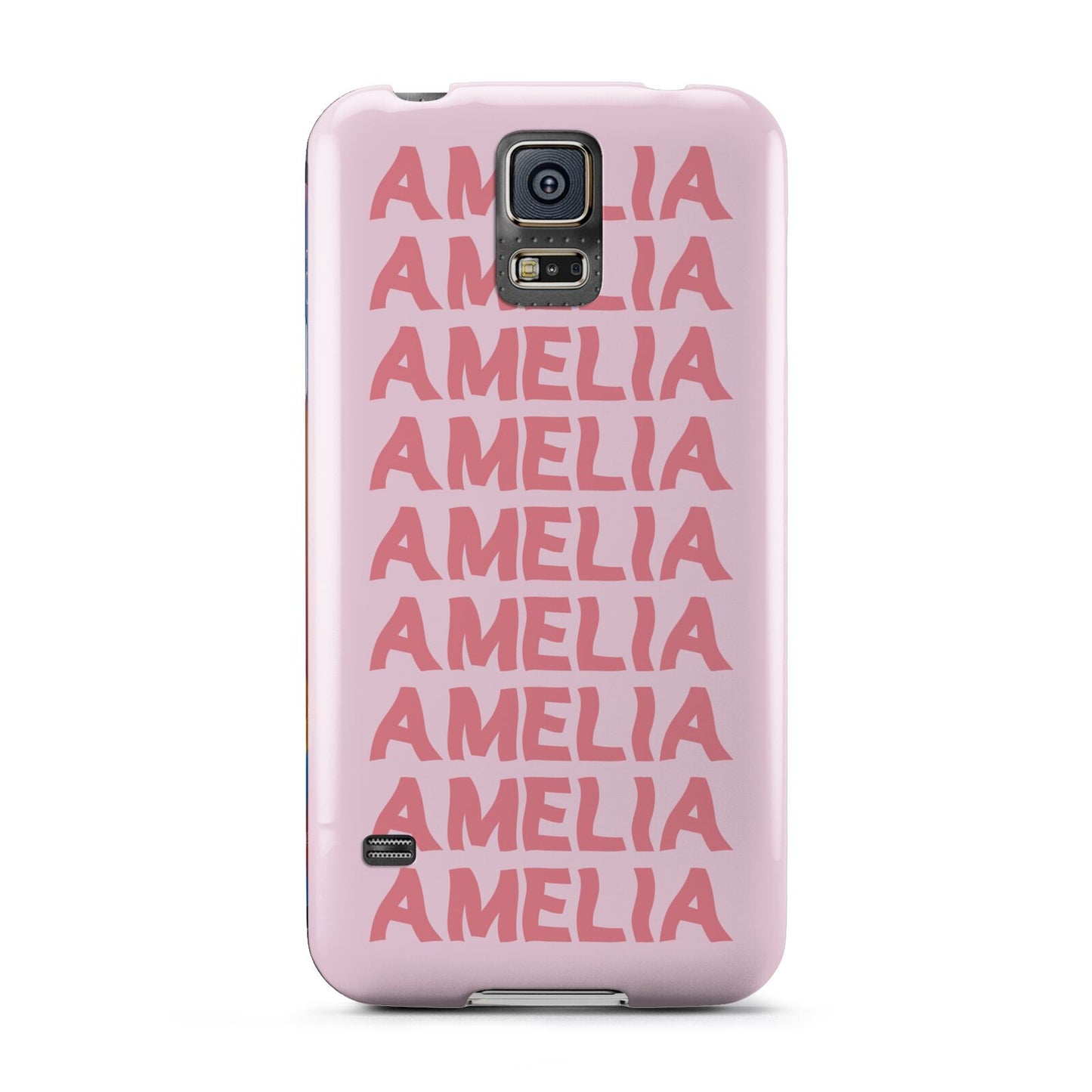 Custom Trippy Name Samsung Galaxy S5 Case