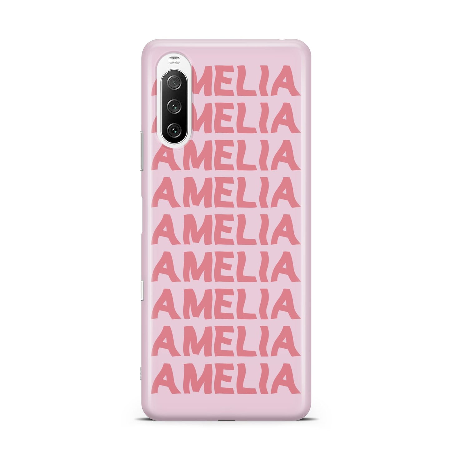 Custom Trippy Name Sony Xperia 10 III Case