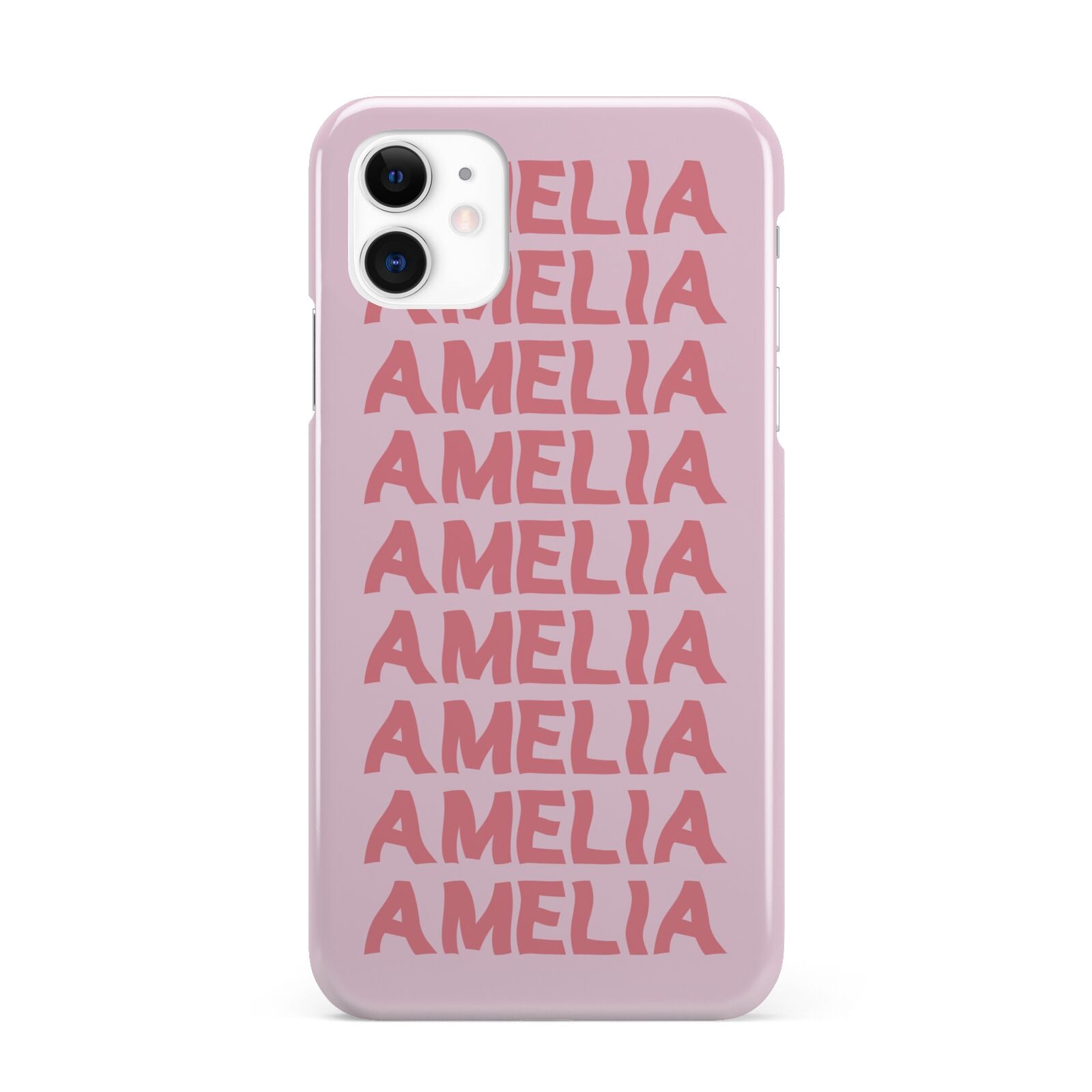 Custom Trippy Name iPhone 11 3D Snap Case