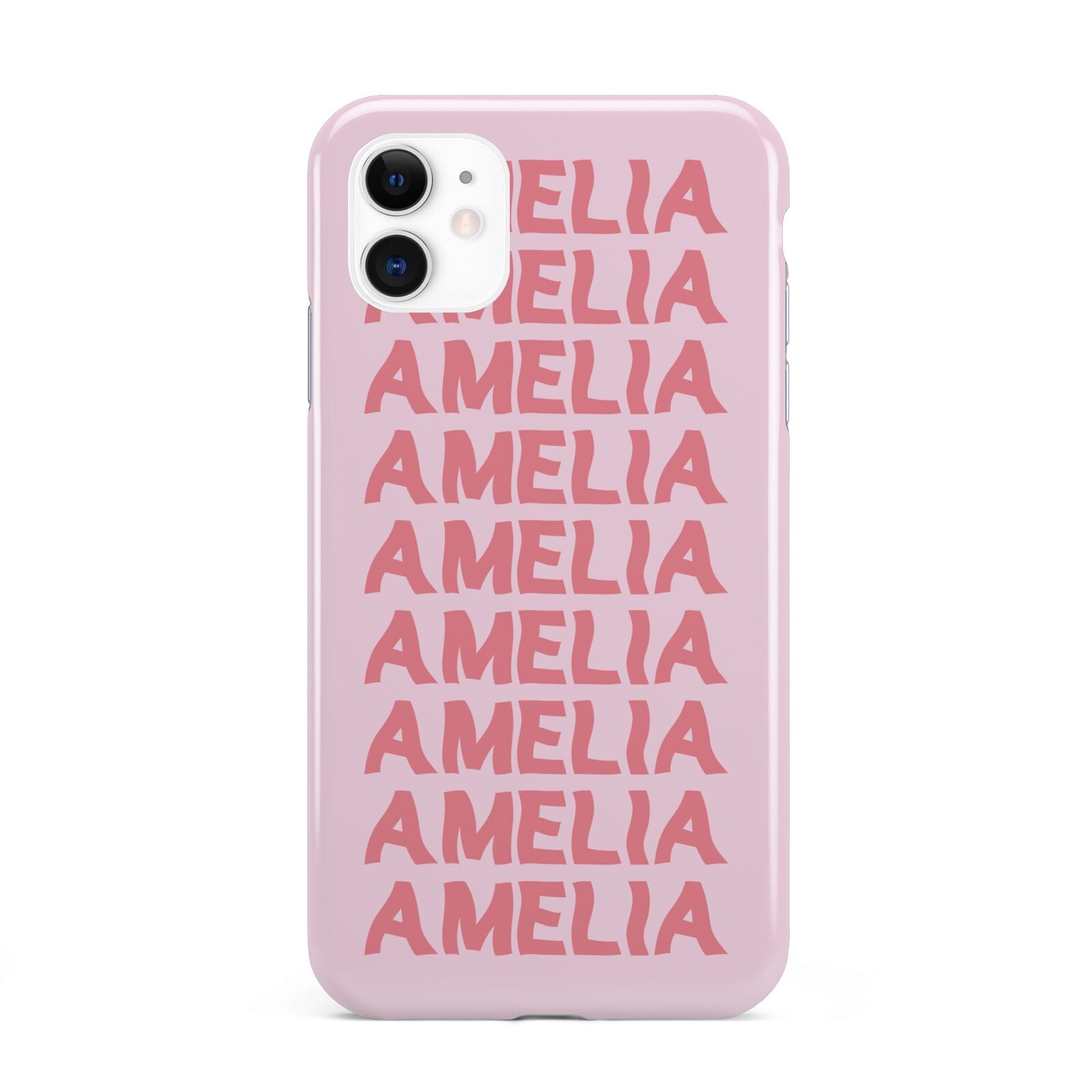 Custom Trippy Name iPhone 11 3D Tough Case