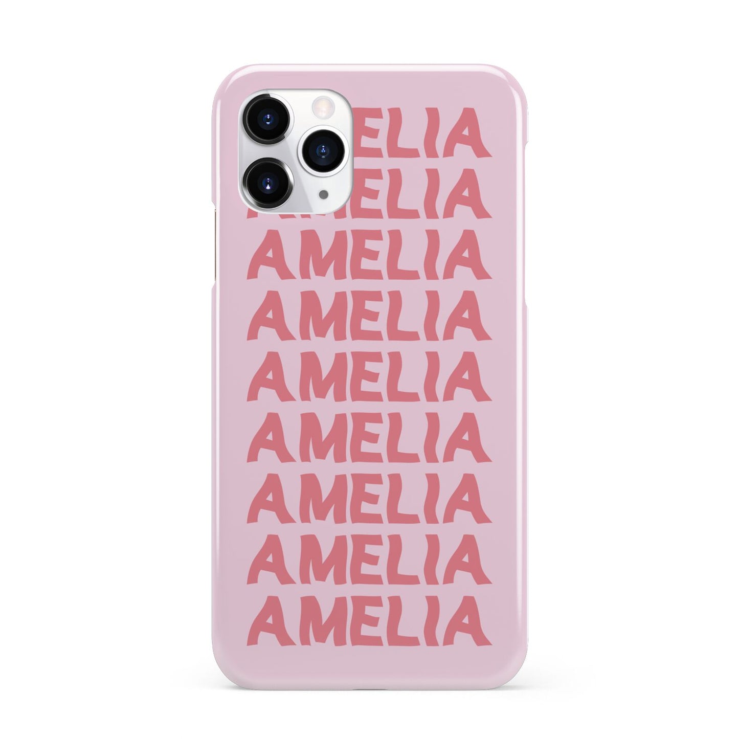 Custom Trippy Name iPhone 11 Pro 3D Snap Case