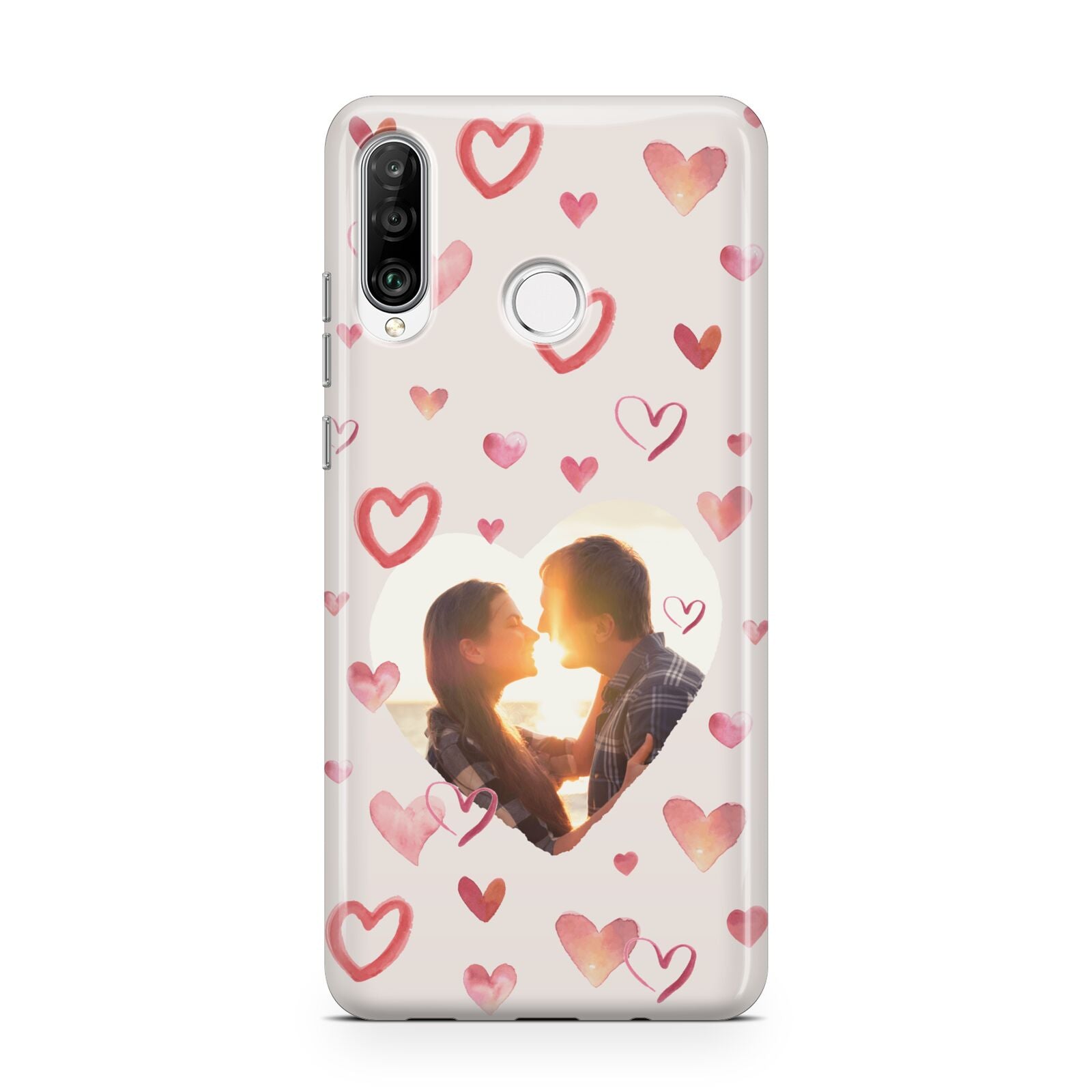 Custom Valentines Day Photo Huawei P30 Lite Phone Case