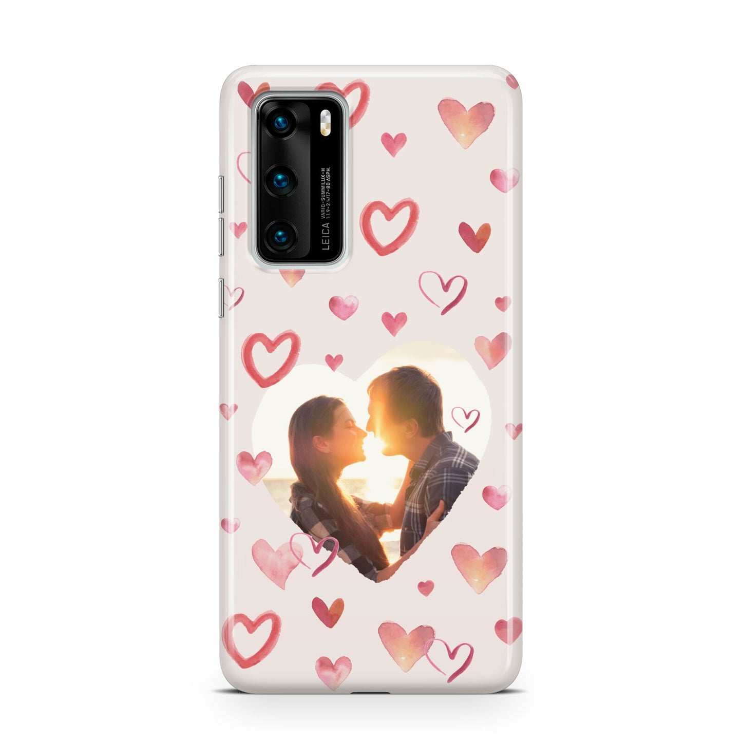 Custom Valentines Day Photo Huawei P40 Phone Case