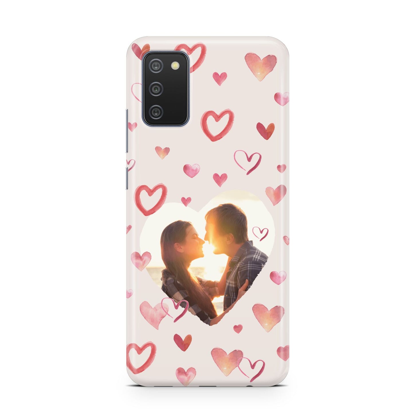 Custom Valentines Day Photo Samsung A02s Case