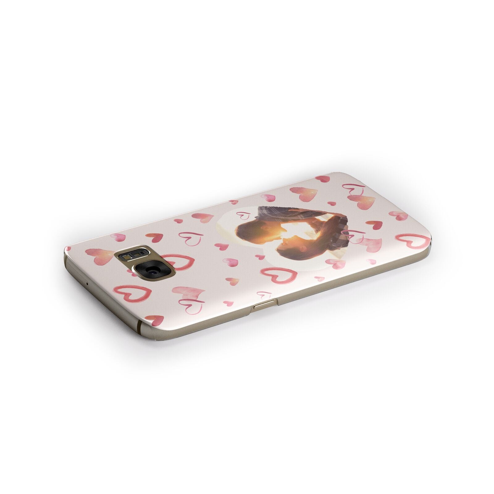 Custom Valentines Day Photo Samsung Galaxy Case Side Close Up