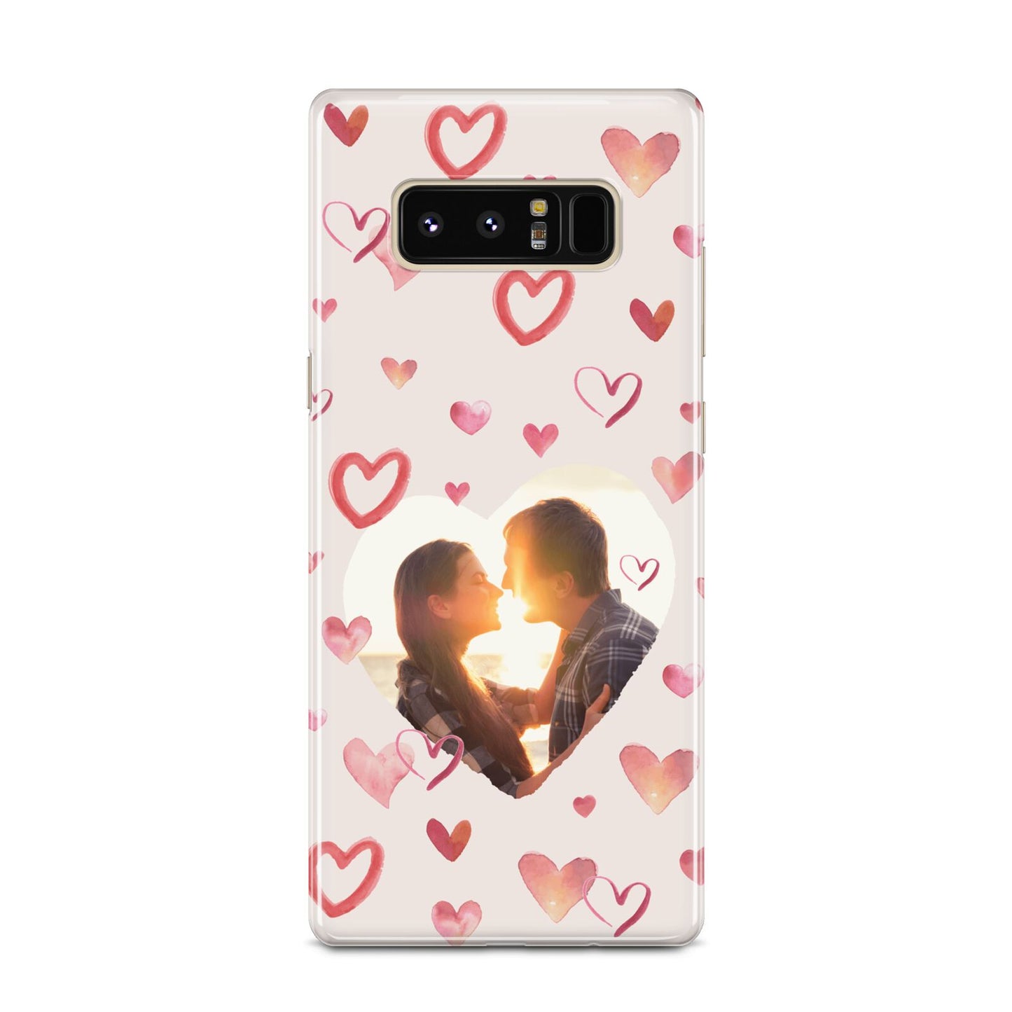 Custom Valentines Day Photo Samsung Galaxy Note 8 Case