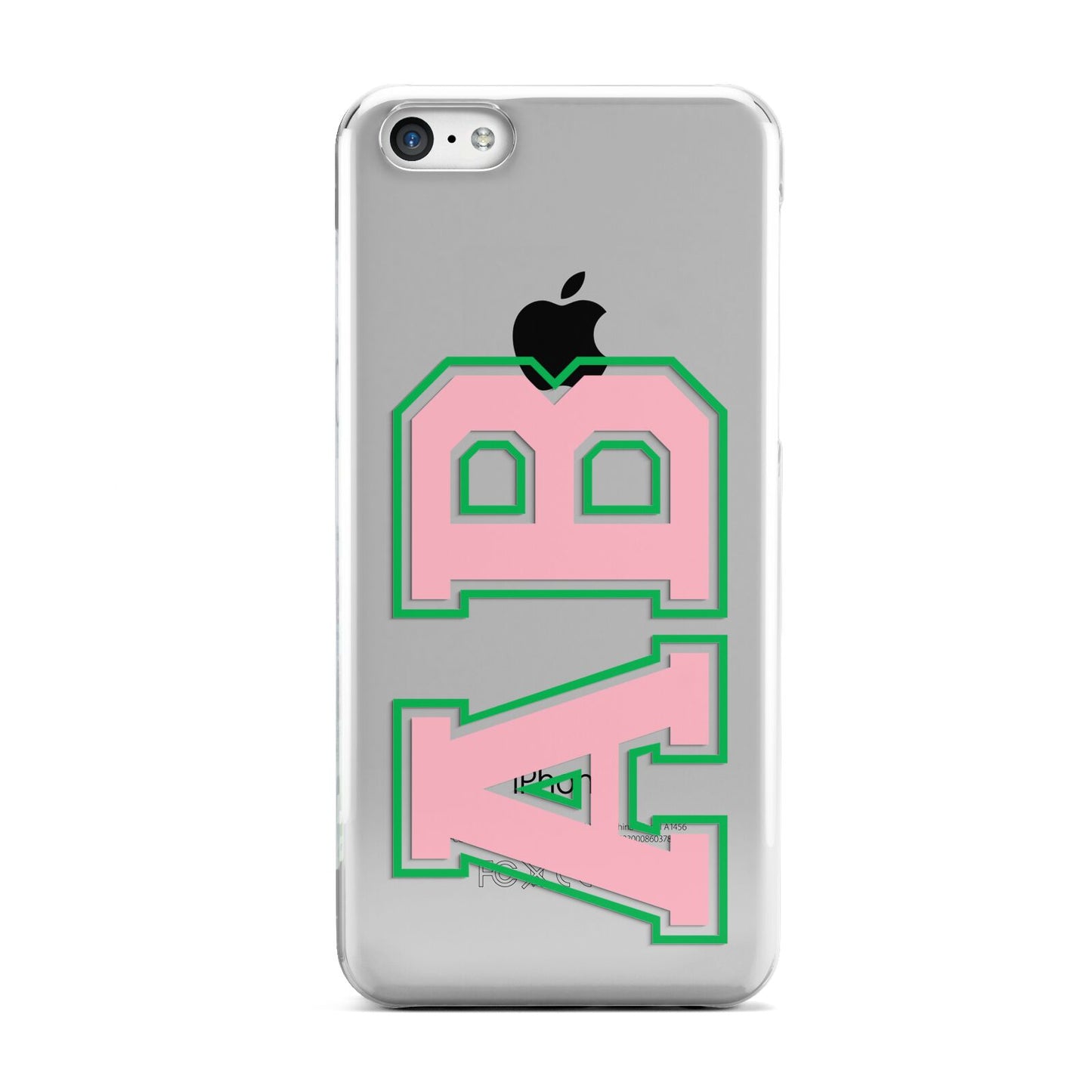 Custom Varsity Text Apple iPhone 5c Case