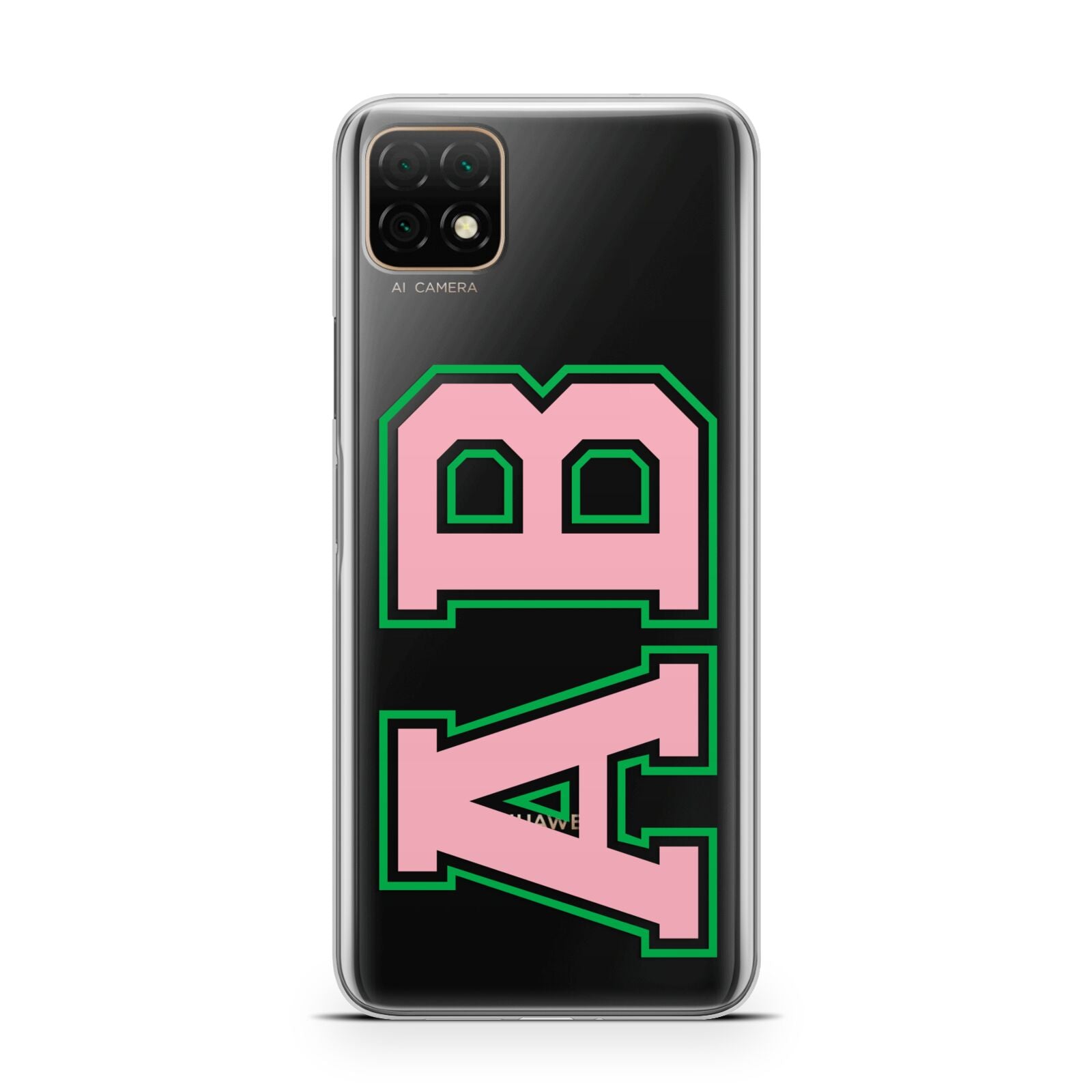 Custom Varsity Text Huawei Enjoy 20 Phone Case