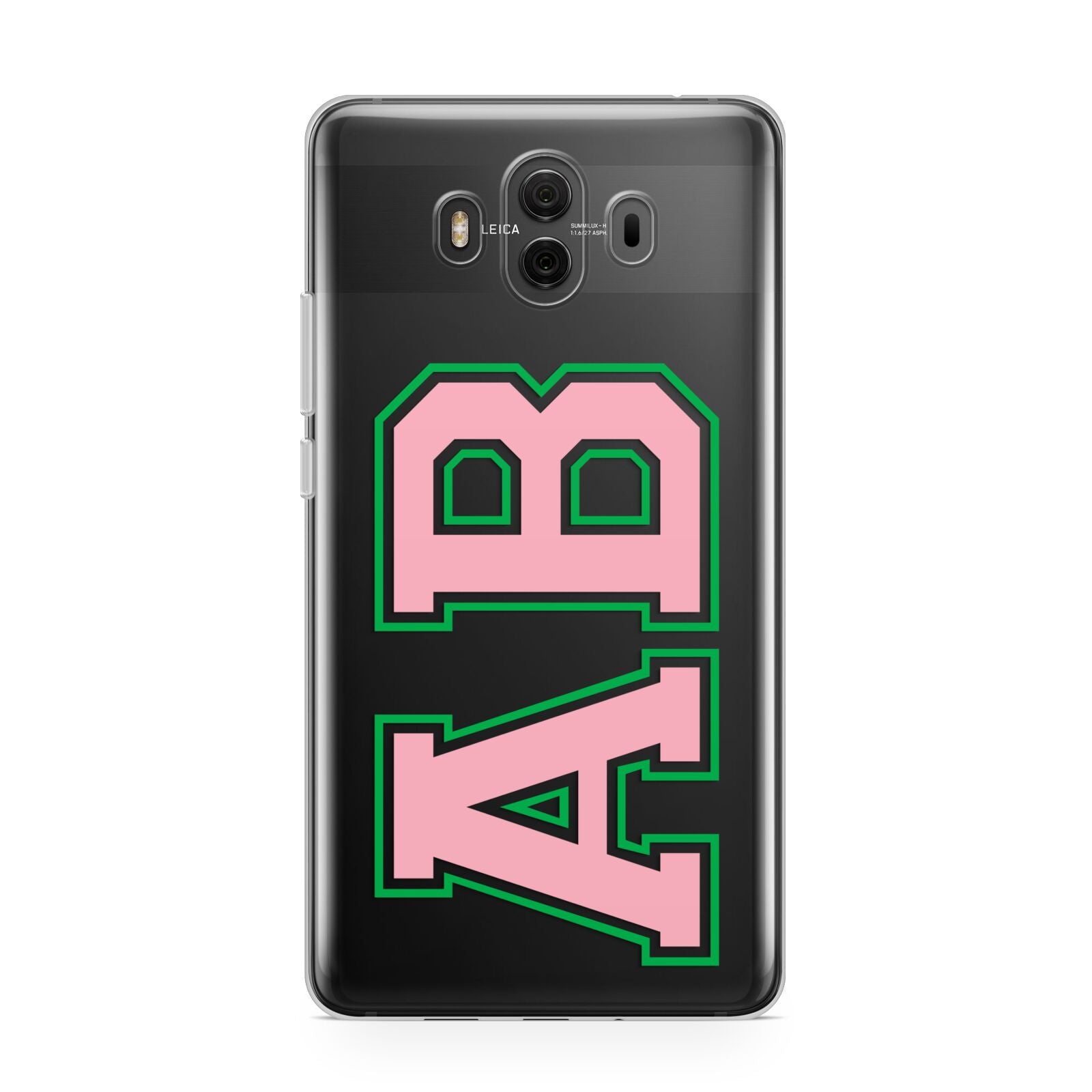 Custom Varsity Text Huawei Mate 10 Protective Phone Case