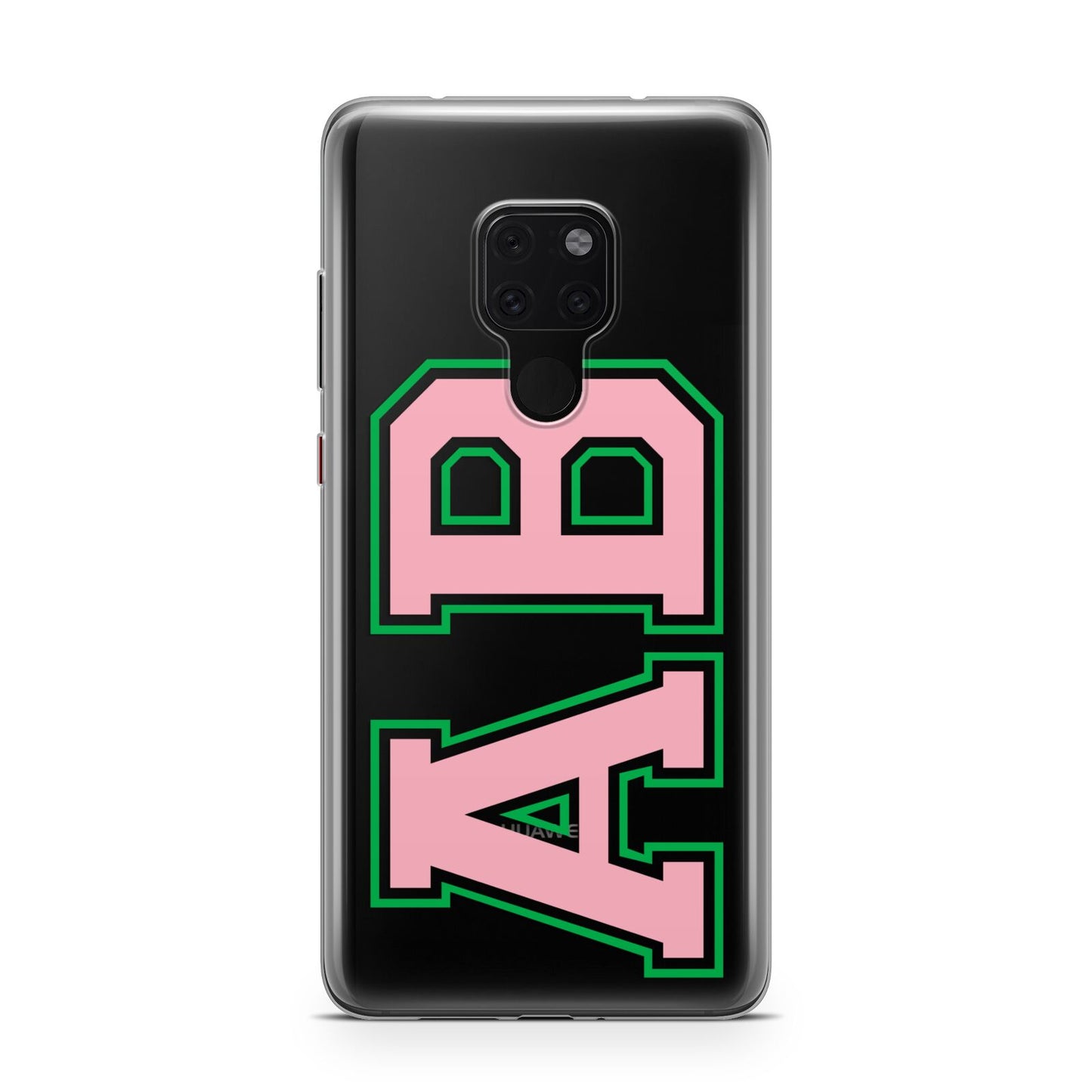 Custom Varsity Text Huawei Mate 20 Phone Case