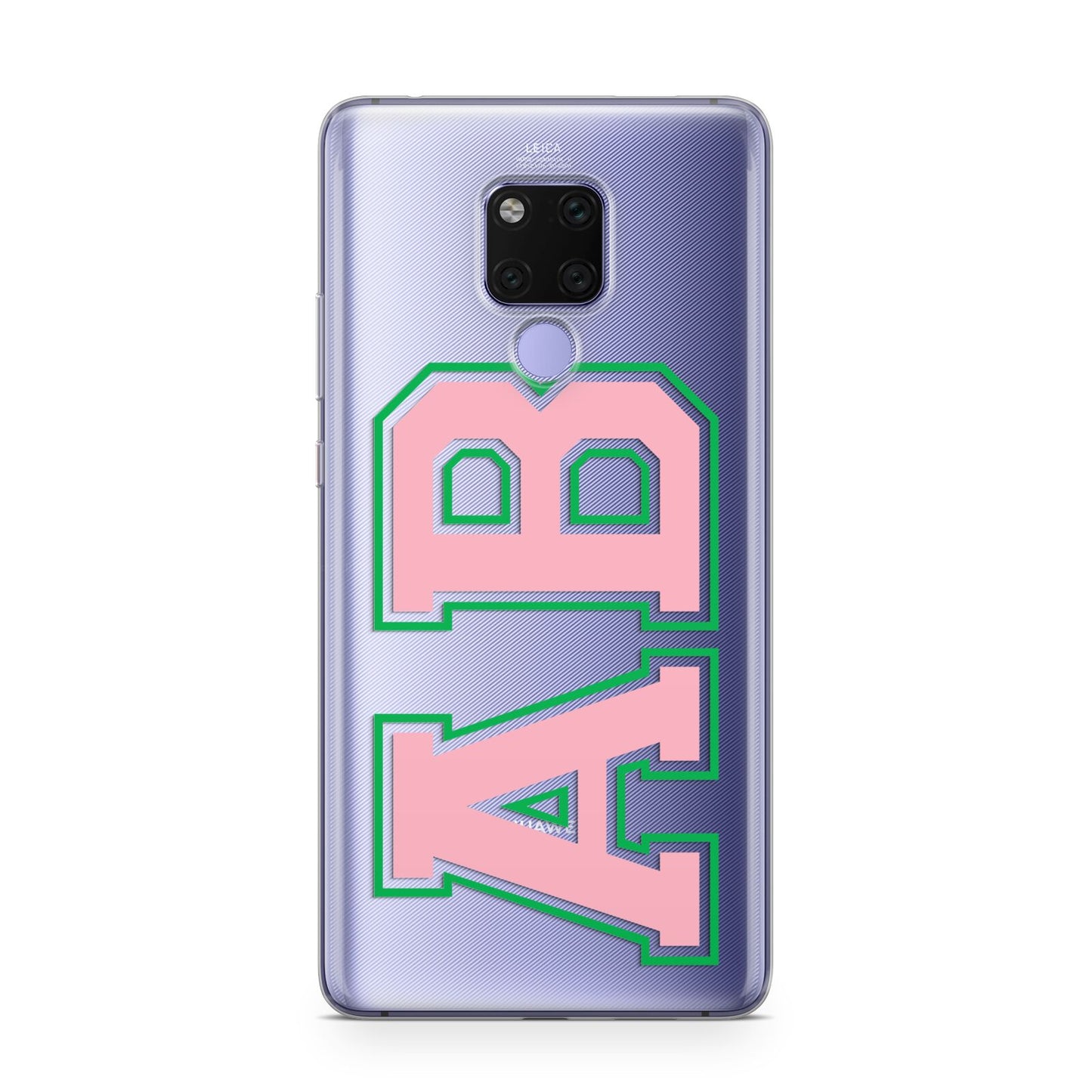 Custom Varsity Text Huawei Mate 20X Phone Case