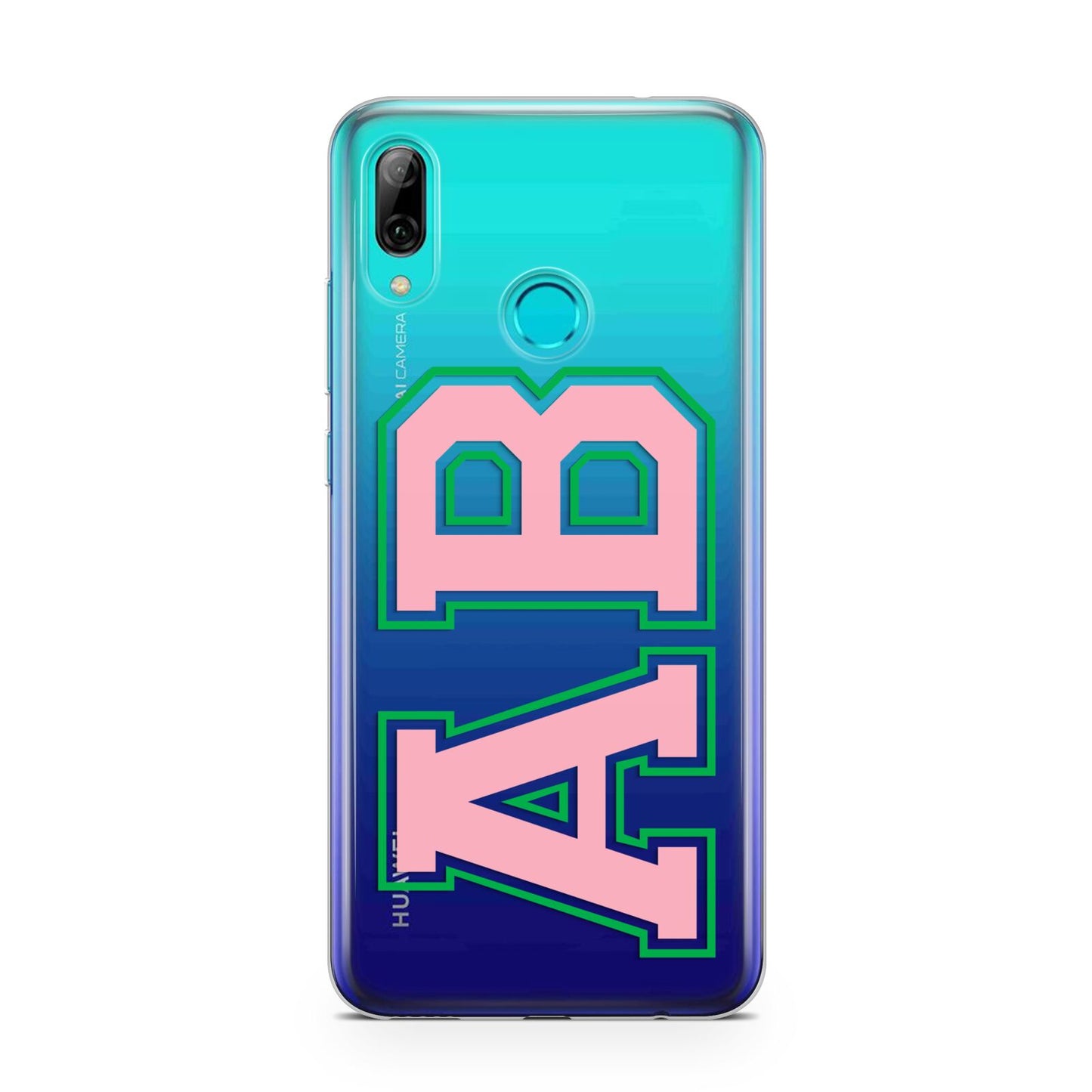 Custom Varsity Text Huawei P Smart 2019 Case