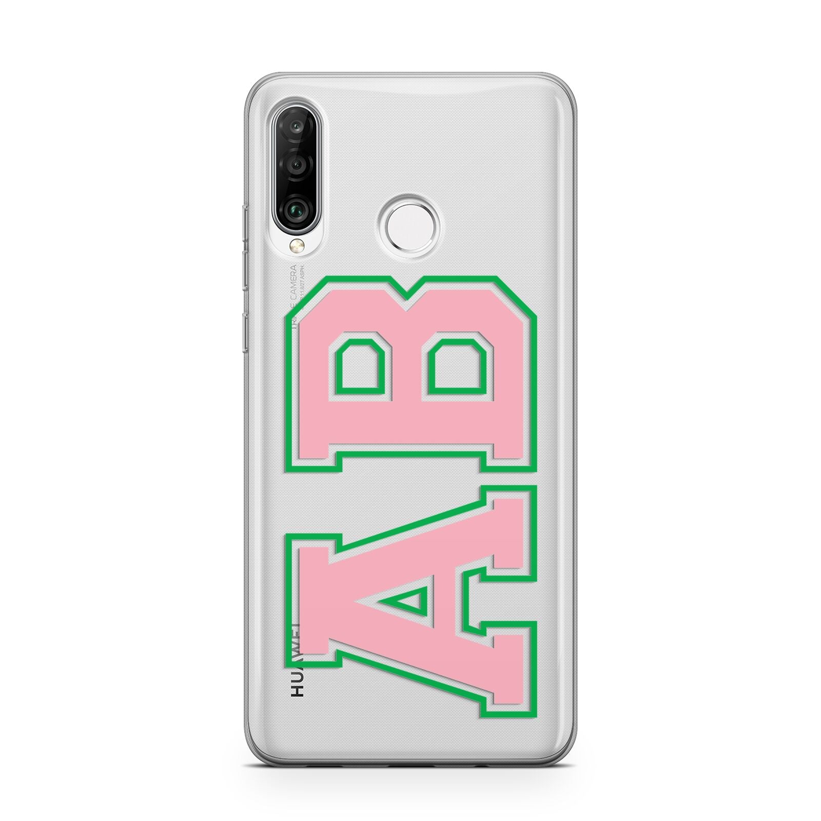 Custom Varsity Text Huawei P30 Lite Phone Case