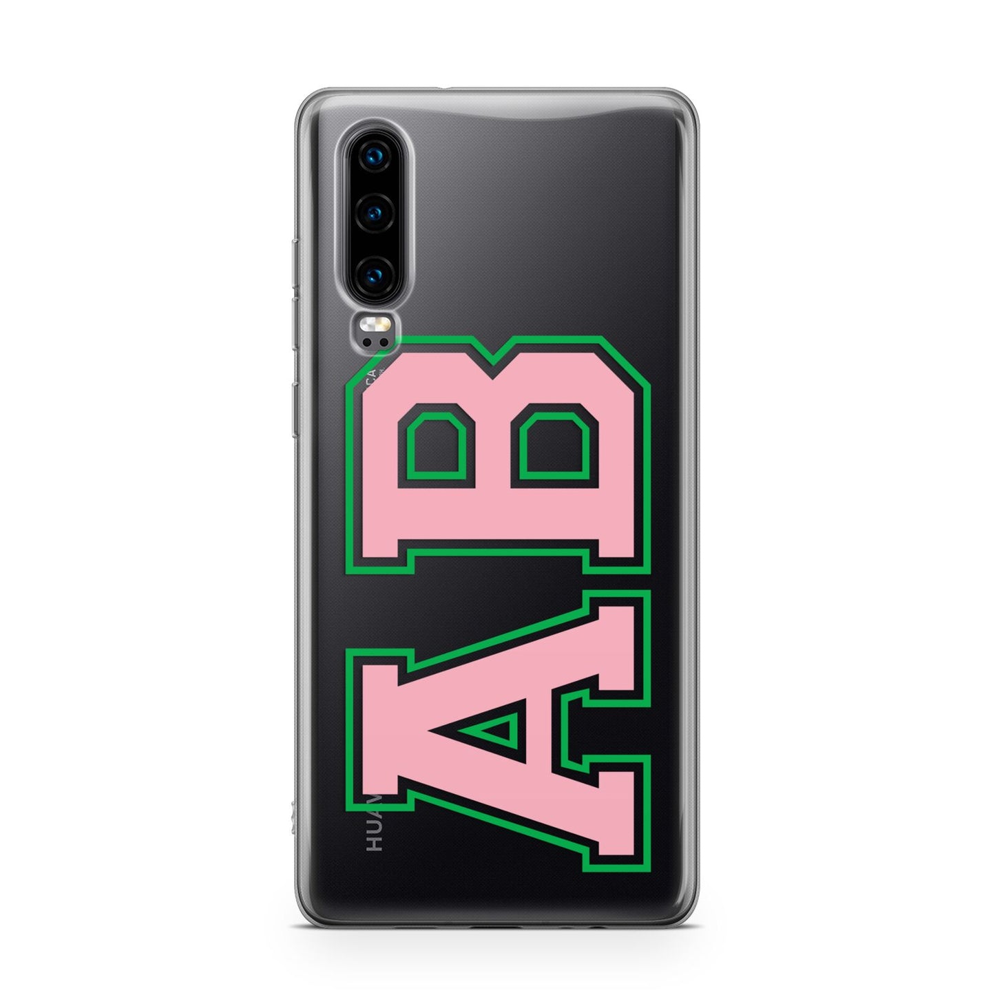 Custom Varsity Text Huawei P30 Phone Case