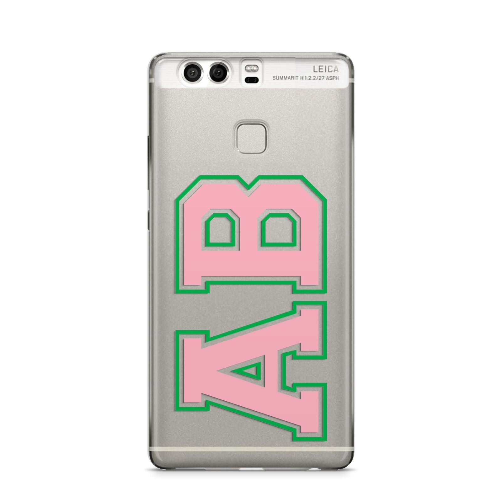 Custom Varsity Text Huawei P9 Case